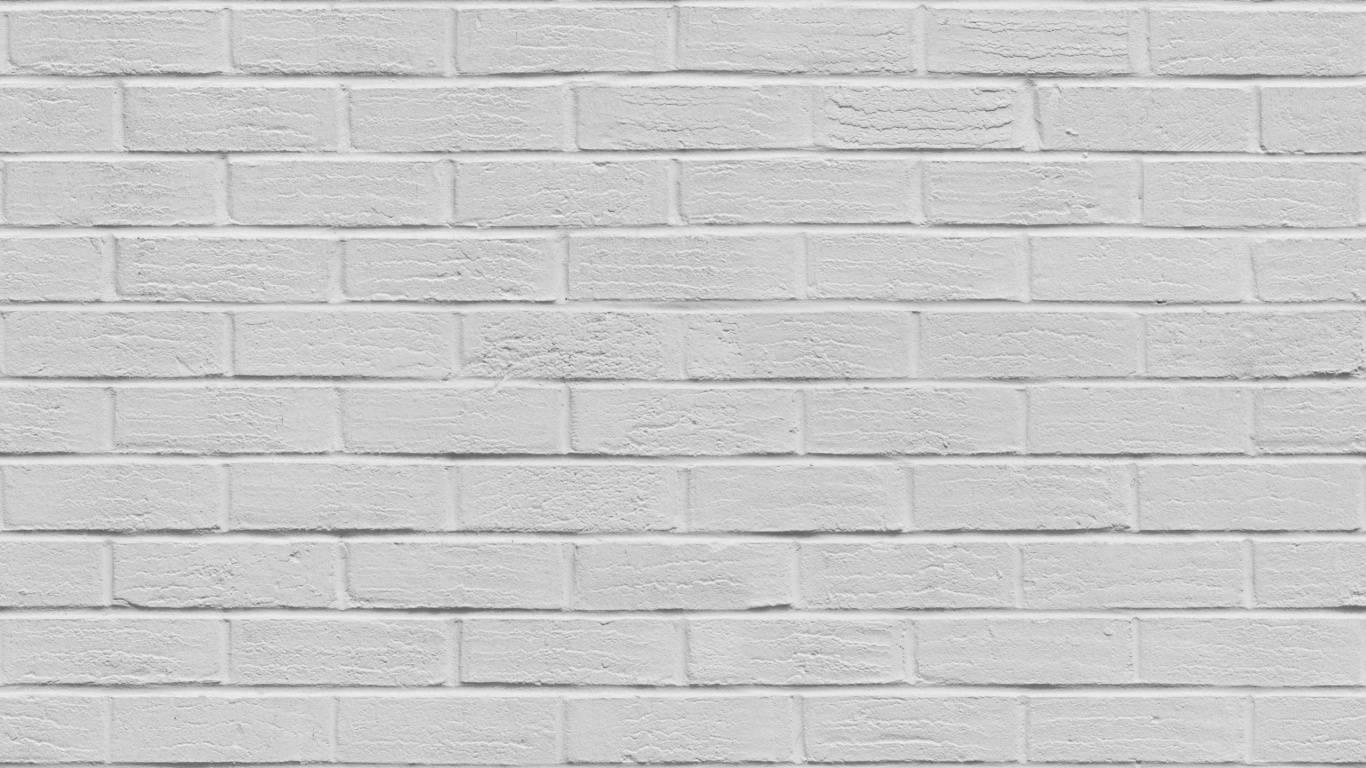 Pared de Ladrillo Blanco Con Pared Blanca. Wallpaper in 1366x768 Resolution