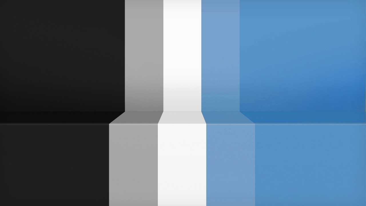 Blue and Black Striped Illustration. Wallpaper in 1280x720 Resolution