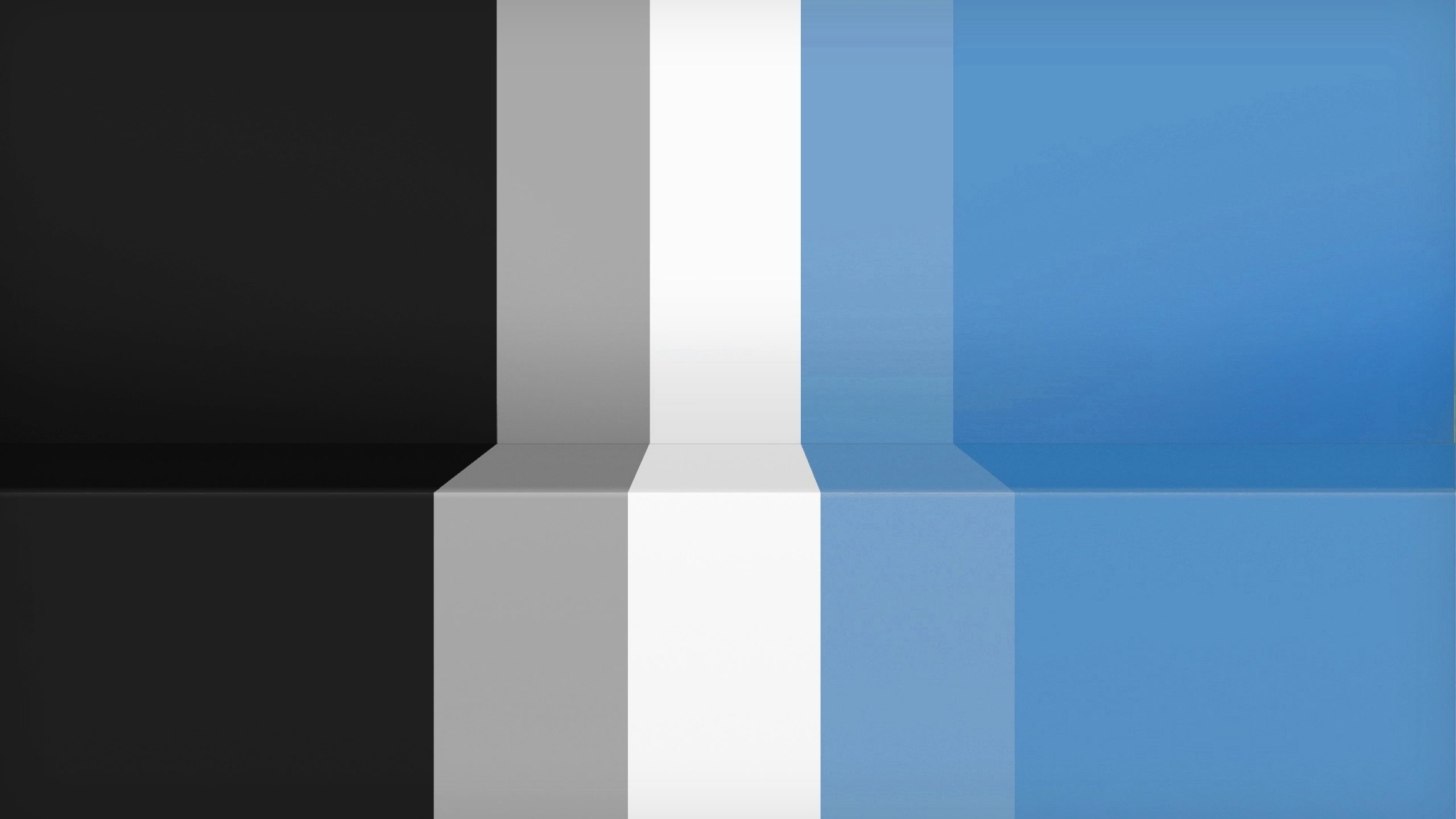 Illustration à Rayures Bleues et Noires. Wallpaper in 2560x1440 Resolution