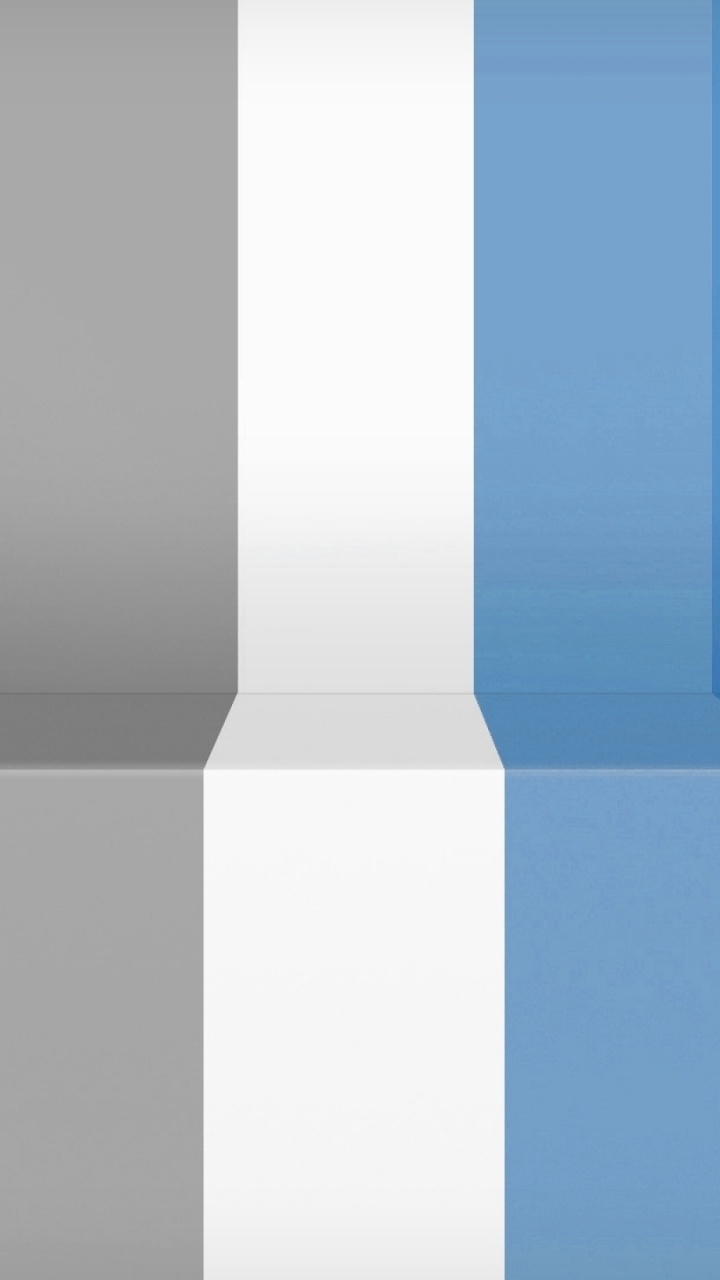 Blau-schwarz Gestreifte Abbildung. Wallpaper in 720x1280 Resolution