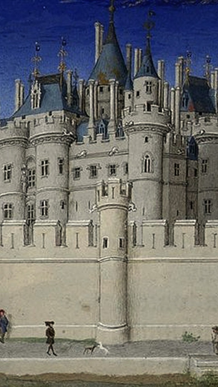 Personnes Marchant Sur un Château de Béton Gris Pendant la Journée. Wallpaper in 720x1280 Resolution