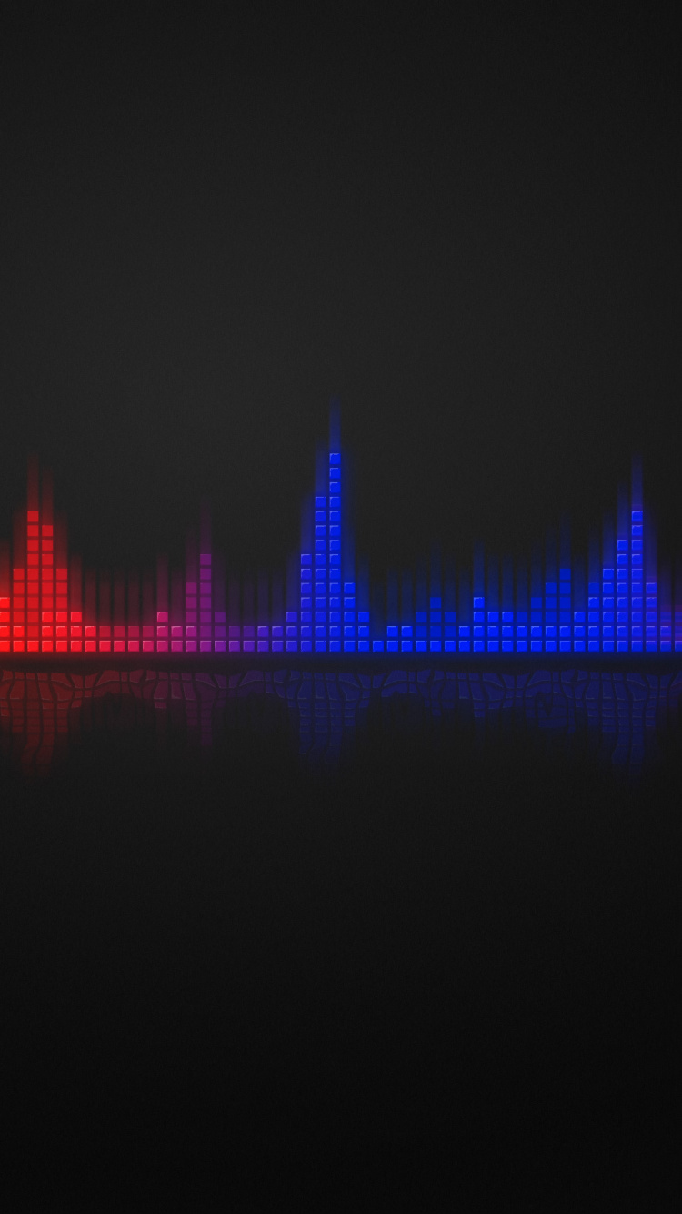 Purple and Green Light on Dark Room. Wallpaper in 750x1334 Resolution