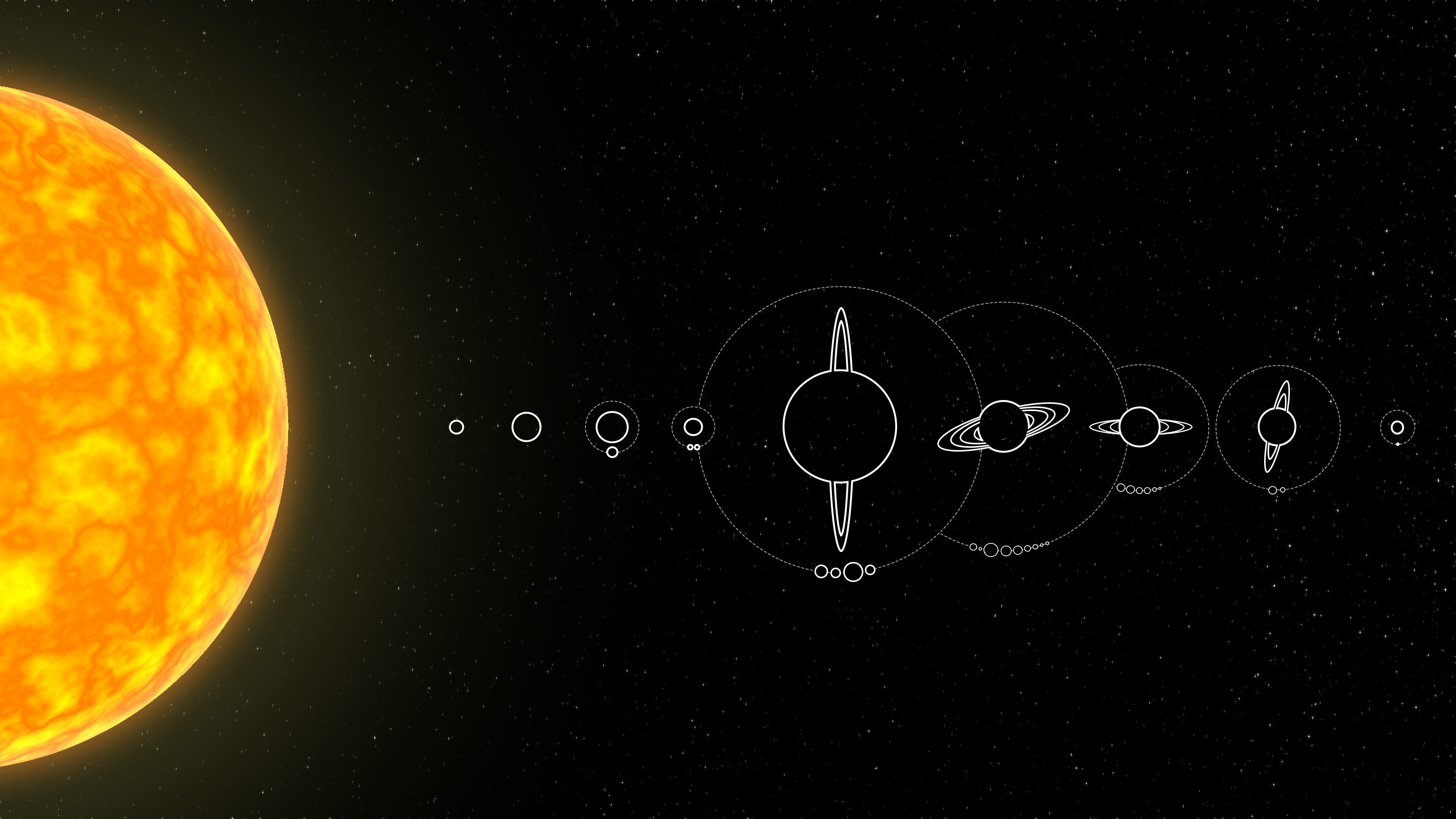 Atmosphäre, Mauspad, Astronomisches Objekt, Nacht, Bernstein. Wallpaper in 3840x2160 Resolution