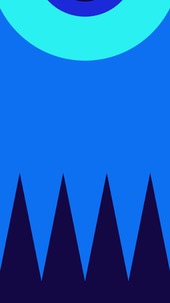 Kobaltblau, Kreis, Azure, Symmetrie, Dreieck. Wallpaper in 720x1280 Resolution