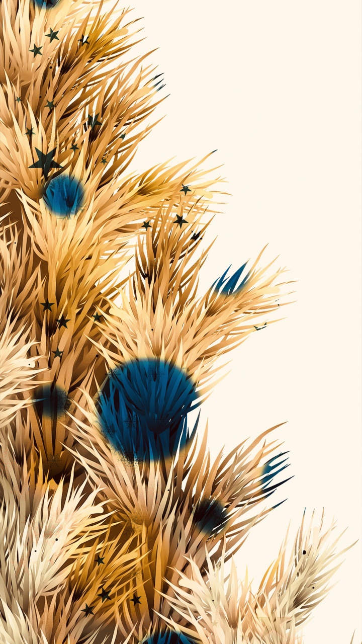 Nouvelle Année, Le Jour De Noël, Arbre de Noël, IOS, Plume. Wallpaper in 720x1280 Resolution