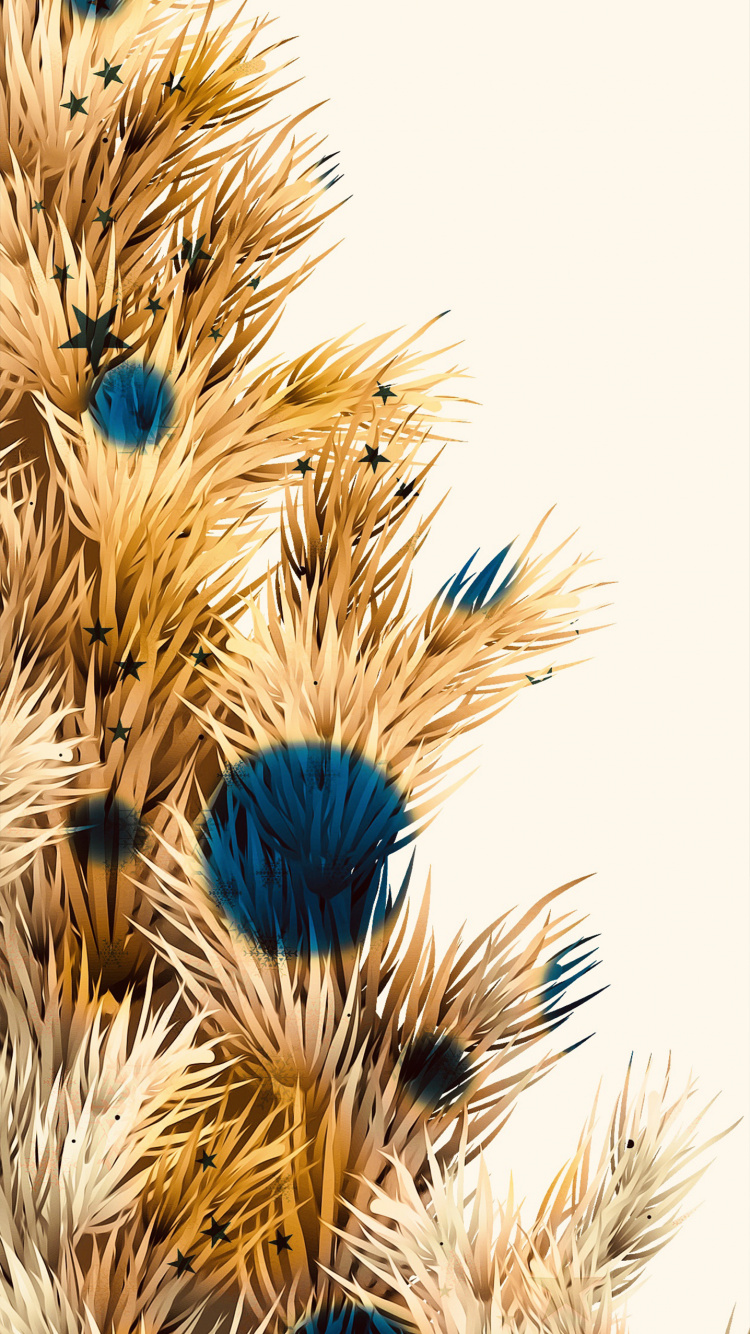 Nouvelle Année, Le Jour De Noël, Arbre de Noël, IOS, Plume. Wallpaper in 750x1334 Resolution