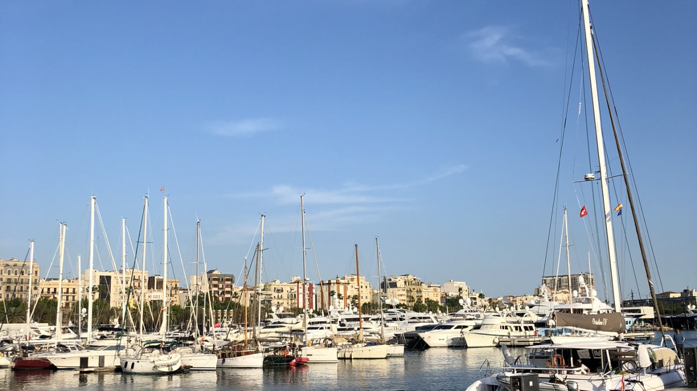 Marina, Eau, Motomarine, Voie Navigable, Bateau. Wallpaper in 1366x768 Resolution