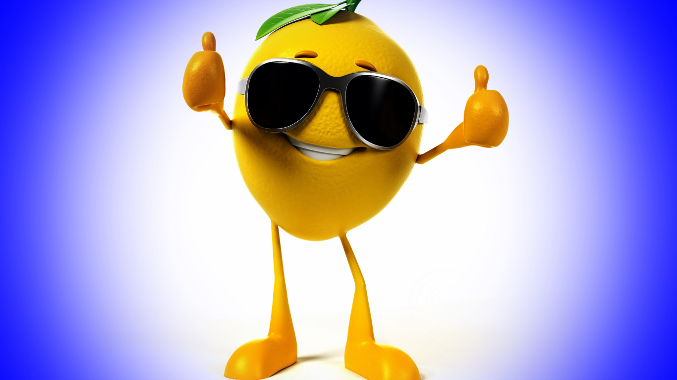 黄色的, 动画片, 卡通, 表情, 图标 壁纸 1366x768 允许