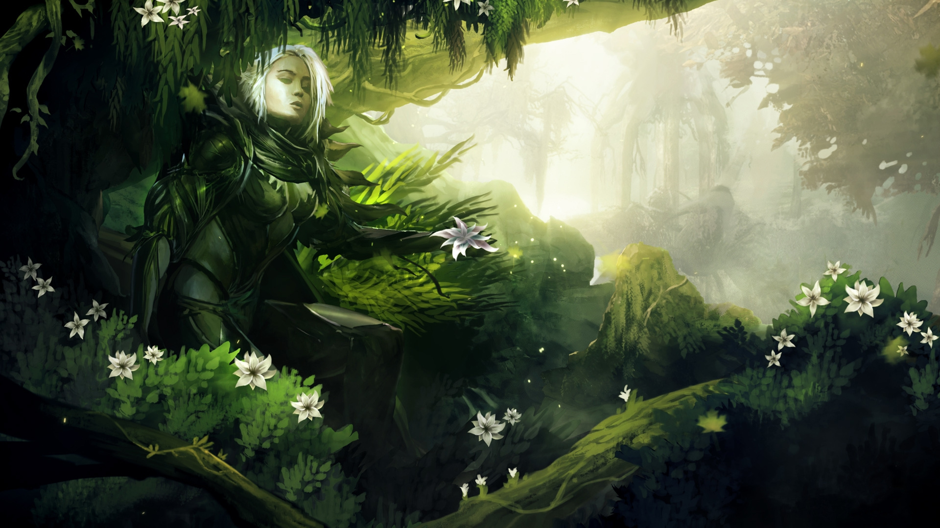 Guild Wars 2, Arenanet, Natur, Gr, Vegetation. Wallpaper in 1920x1080 Resolution