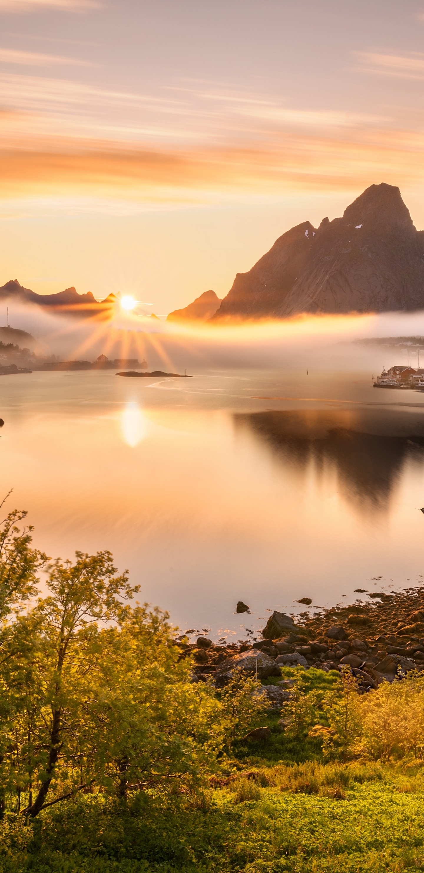 Nature, Lacs, Loch, Les Reliefs Montagneux, Lac. Wallpaper in 1440x2960 Resolution