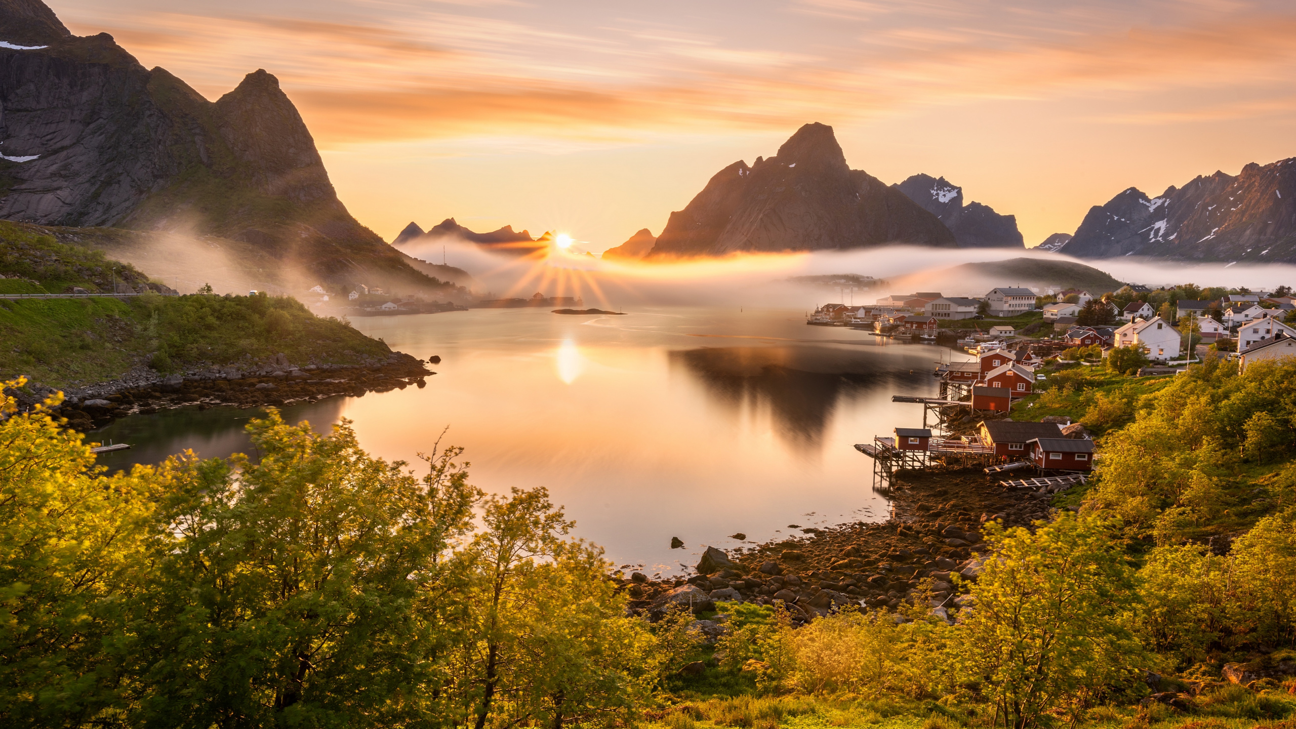 Nature, Lacs, Loch, Les Reliefs Montagneux, Lac. Wallpaper in 2560x1440 Resolution