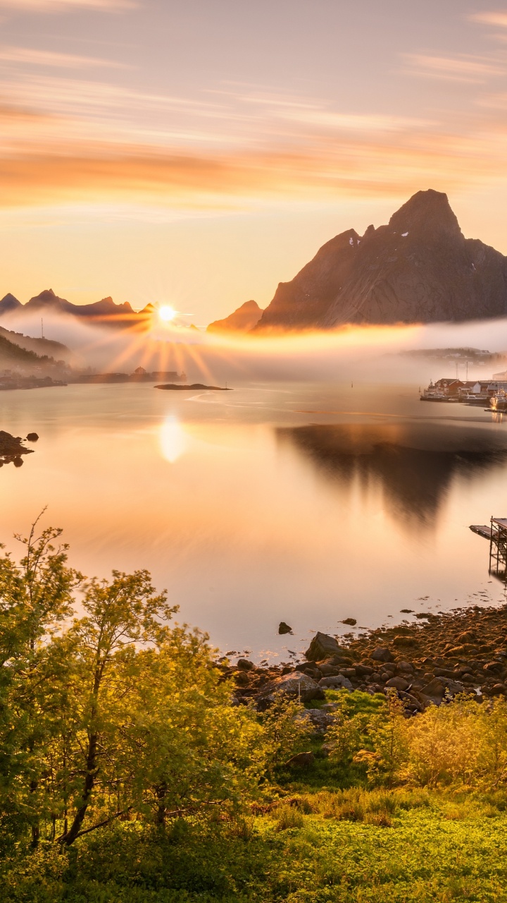 Nature, Lacs, Loch, Les Reliefs Montagneux, Lac. Wallpaper in 720x1280 Resolution