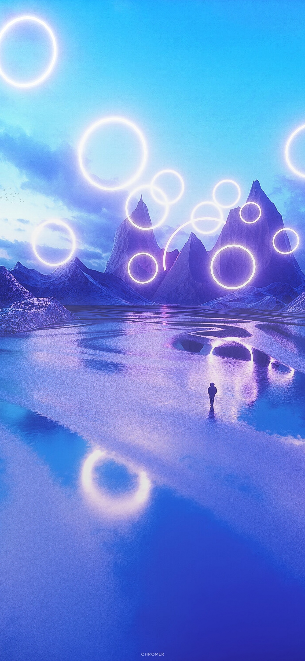 Gotas de Agua en el Panel de Vidrio. Wallpaper in 1242x2688 Resolution