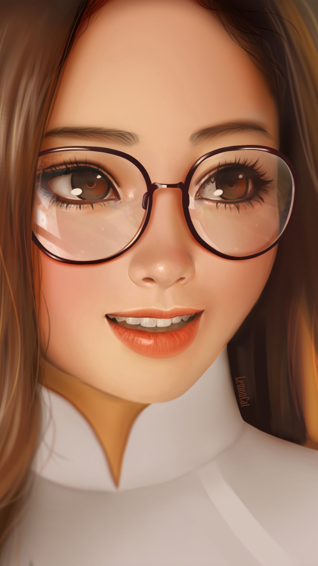 艺术, 可爱, 头发, 眉毛, 皮肤 壁纸 1080x1920 允许