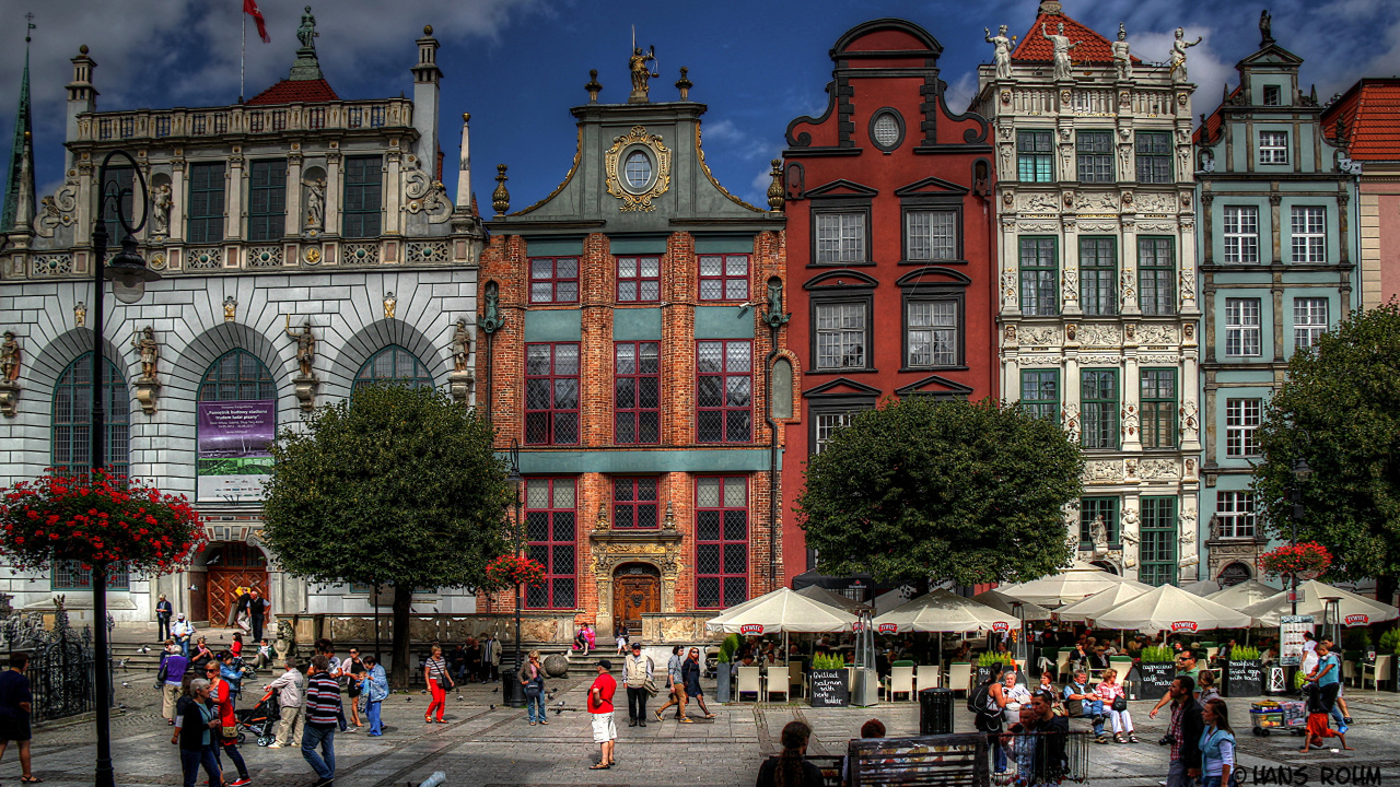 城市, 里程碑, 建筑, 城镇广场, 窗口 壁纸 1280x720 允许