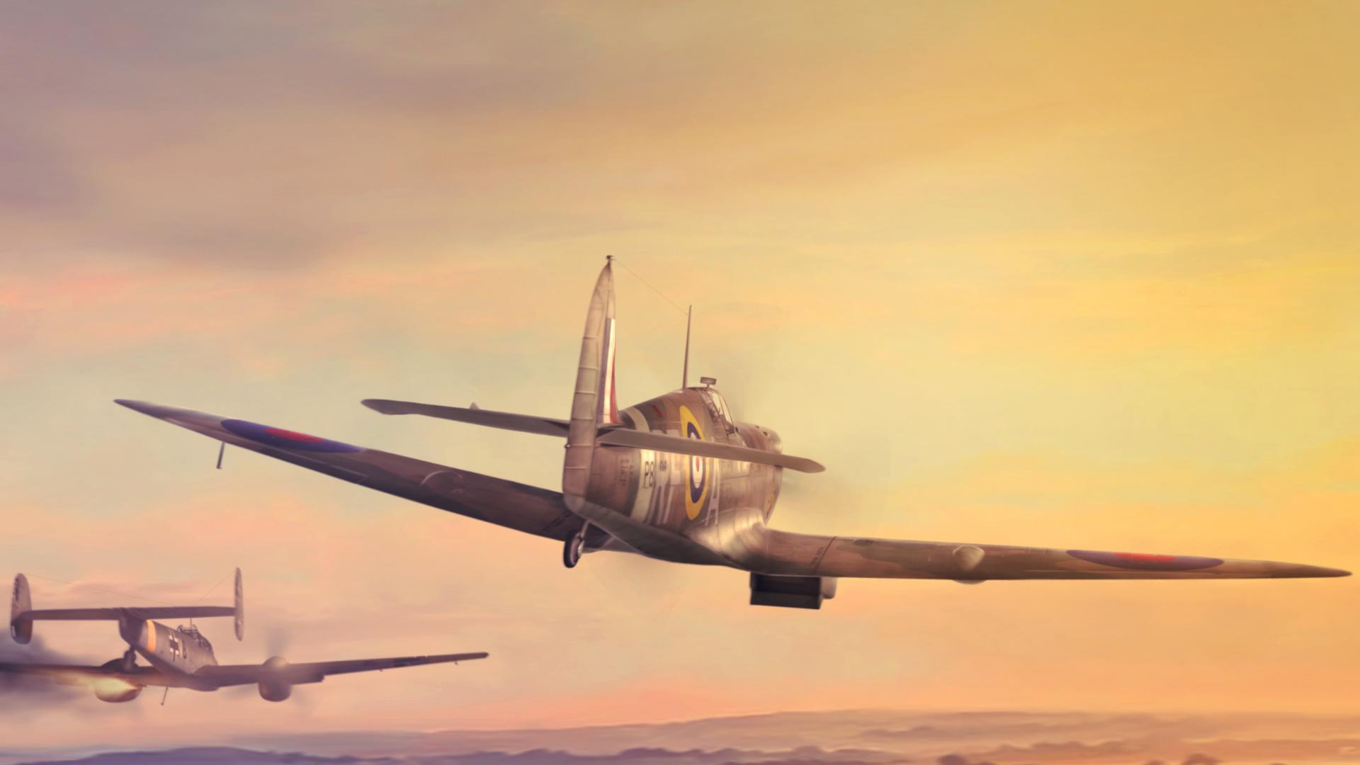 Black Jet Plane Flying in The Sky During Daytime. Wallpaper in 1920x1080 Resolution