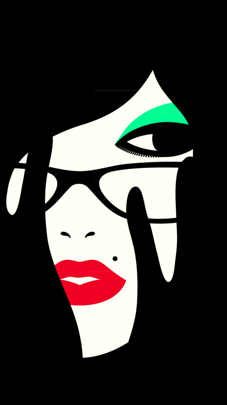 Minimalism, Vector Graphics, Illustration, Art, Graphics. Wallpaper in 750x1334 Resolution