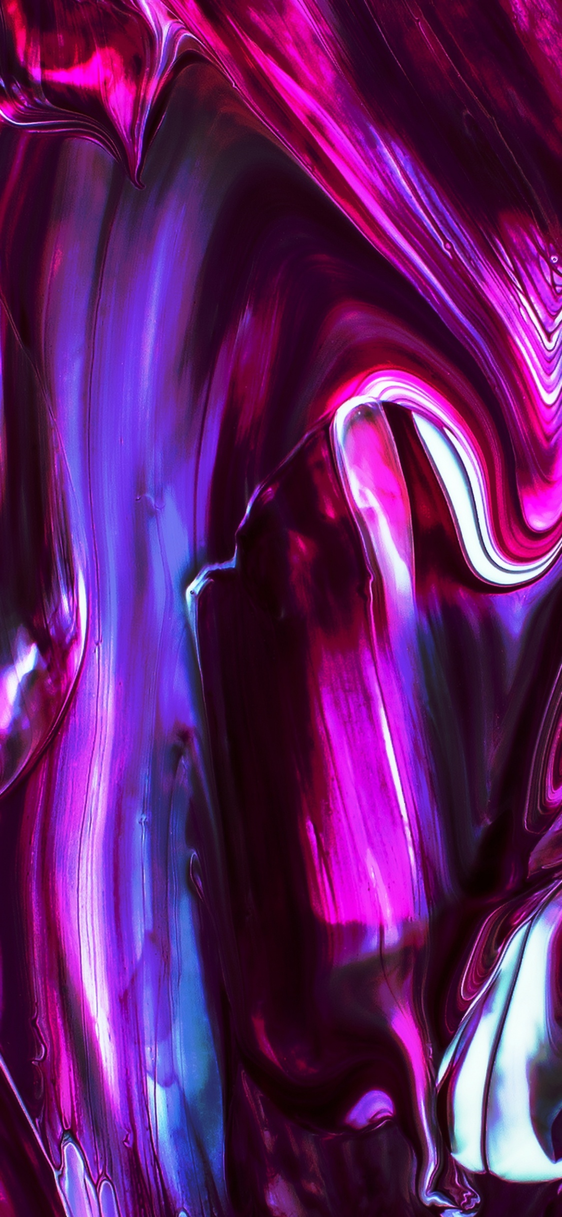 Smartphone, la Pureté de la Couleur, Purple, Violette, Pink. Wallpaper in 1125x2436 Resolution