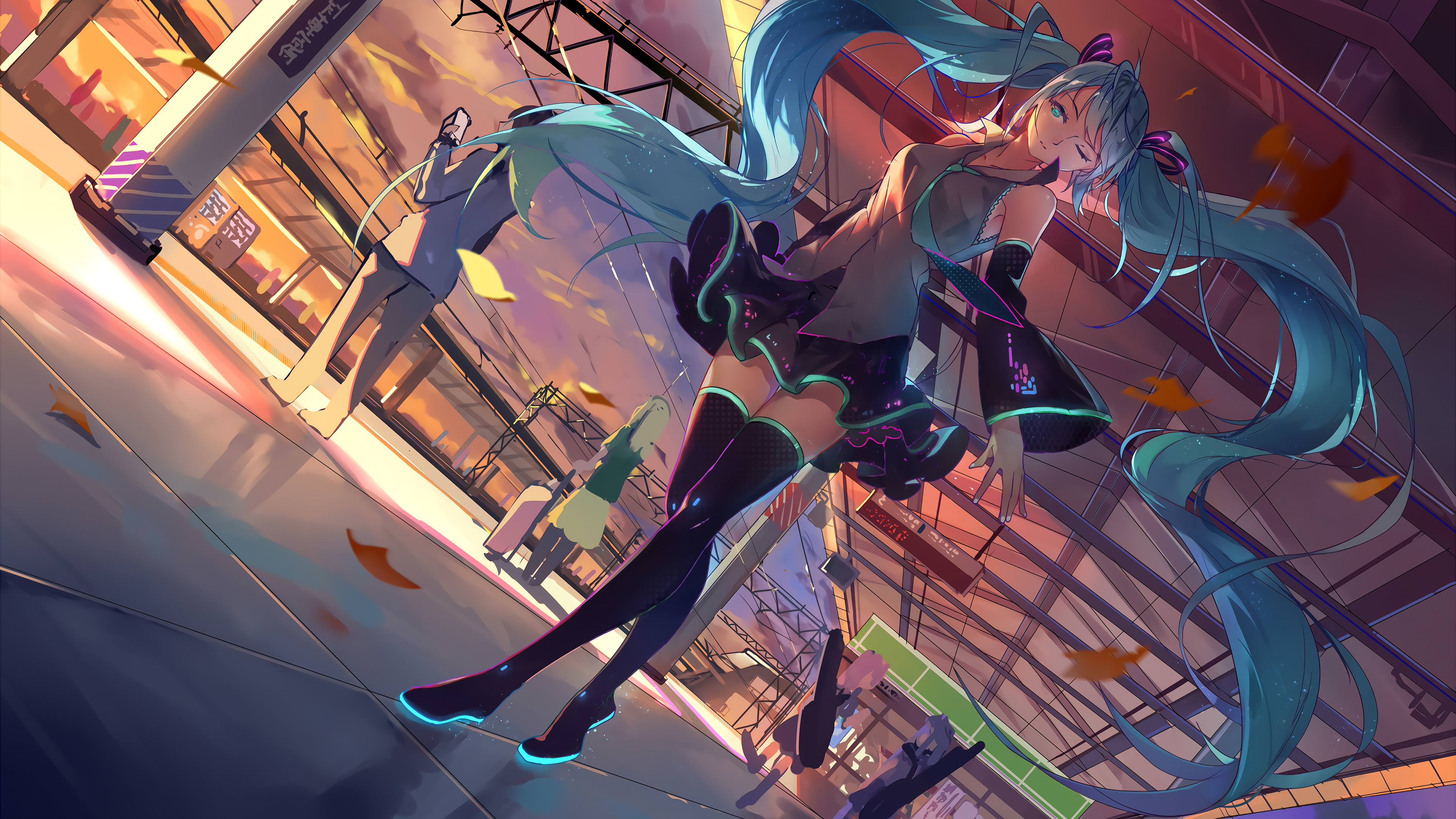 初音未来, 艺术创作, 艺术, 娱乐, 凯通 壁纸 3840x2160 允许