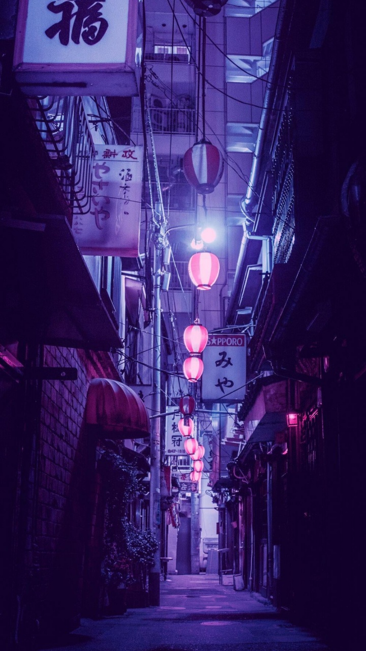 Una Luz Mas Liam Wong, a ky Oo, Arte, Arte Animado, Morado. Wallpaper in 720x1280 Resolution