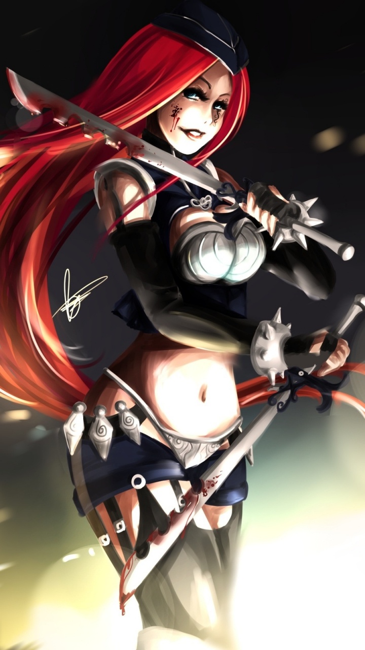 Rothaariger Männlicher Anime-Charakter. Wallpaper in 720x1280 Resolution