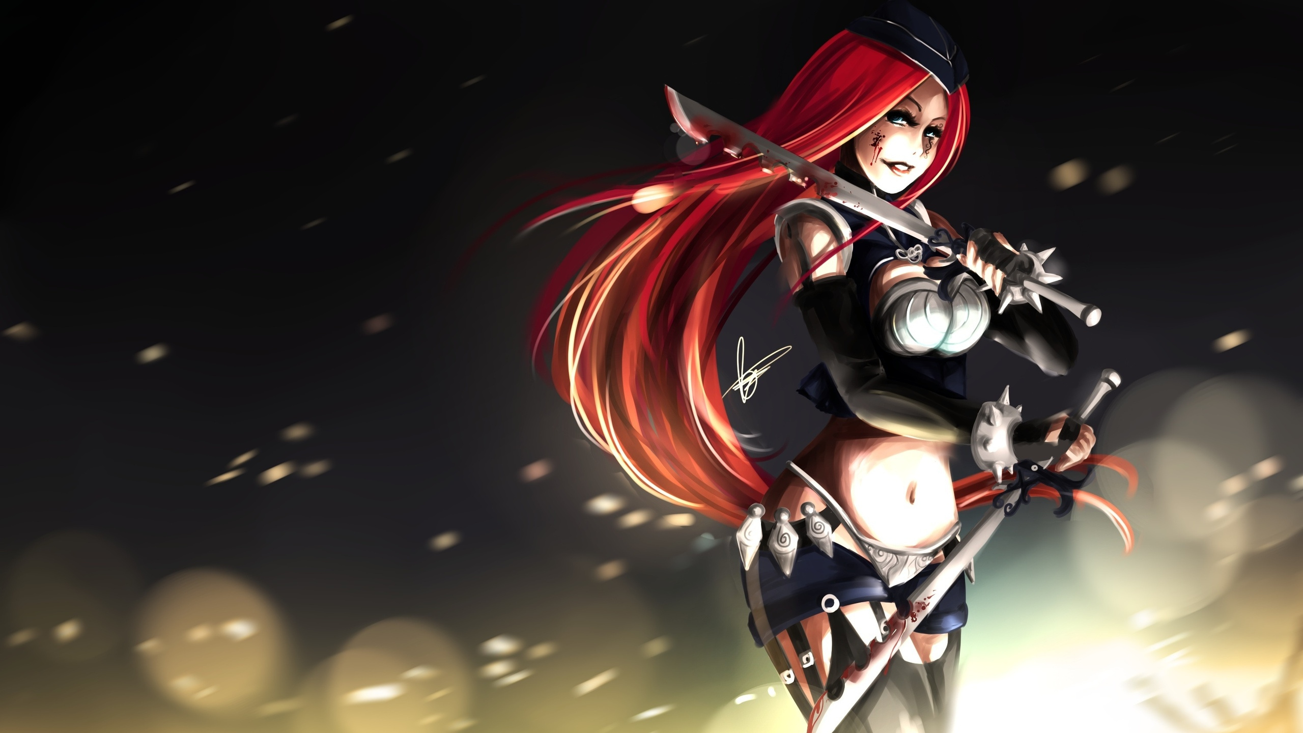 Personaje de Anime Masculino Pelirrojo. Wallpaper in 2560x1440 Resolution