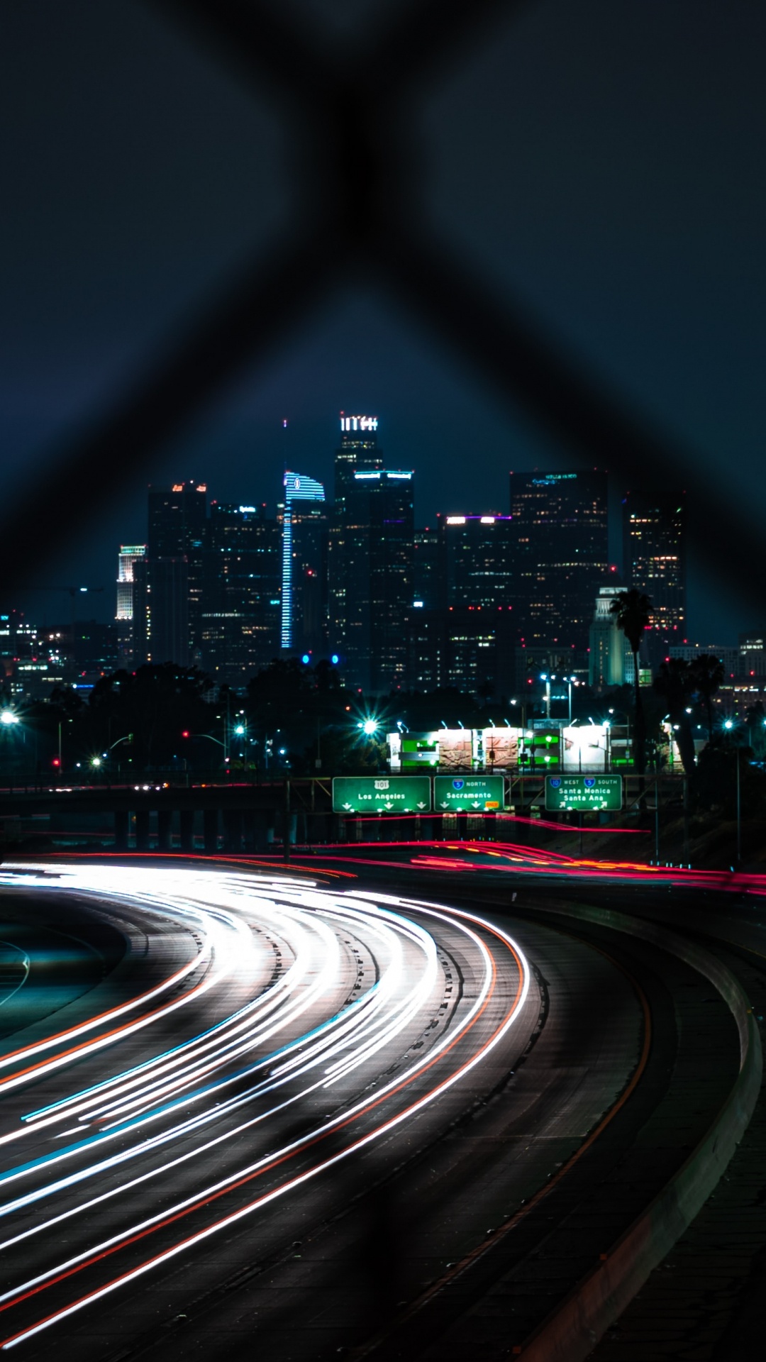 Time Lapse Photography of Cars on Road During Night Time. Wallpaper in 1080x1920 Resolution