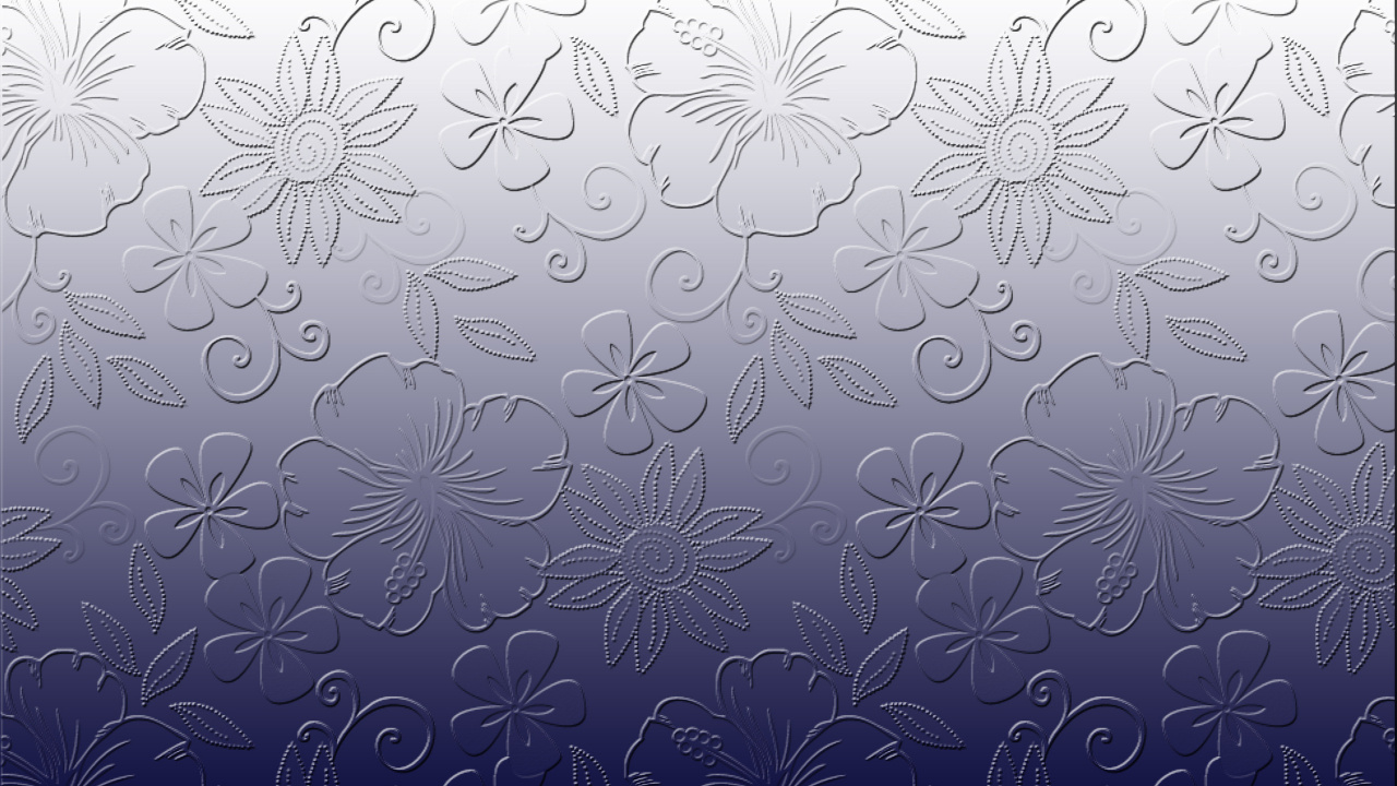 Textile Floral Blanc et Bleu. Wallpaper in 1280x720 Resolution