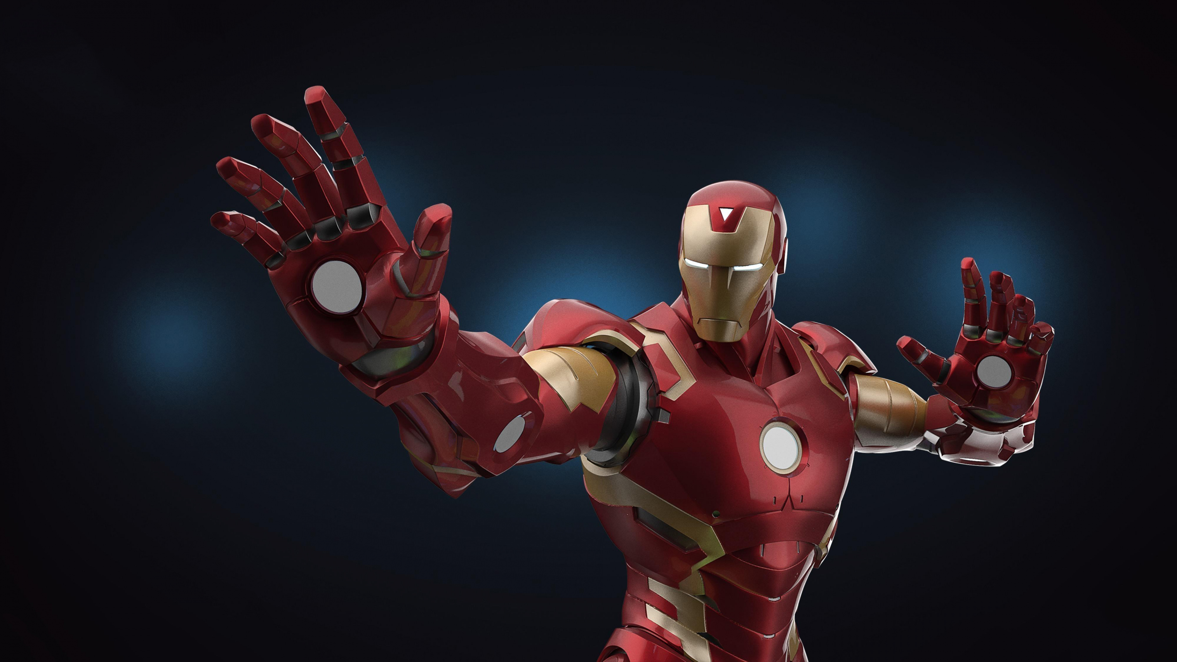 Marvel Contre Capcom Infini, L'homme de Fer, Superhero, Figurine, Geste. Wallpaper in 3840x2160 Resolution
