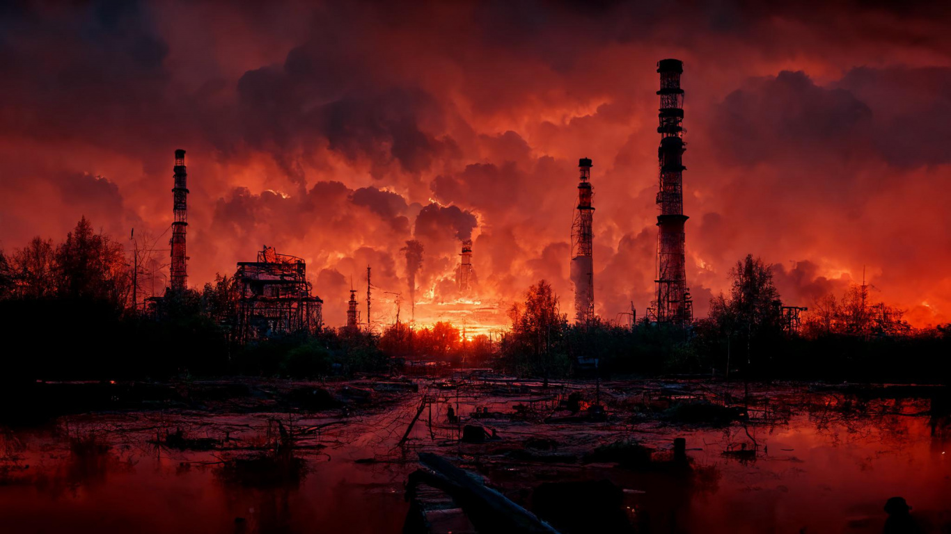 Park Der Endlosen Spalte, Cloud, Wasser, Atmosphäre, Afterglow. Wallpaper in 1366x768 Resolution