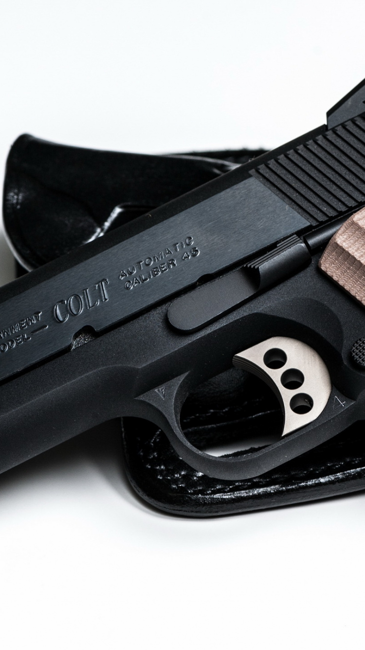 M1911手枪, 枪, 枪支, 触发器, 空气枪 壁纸 750x1334 允许