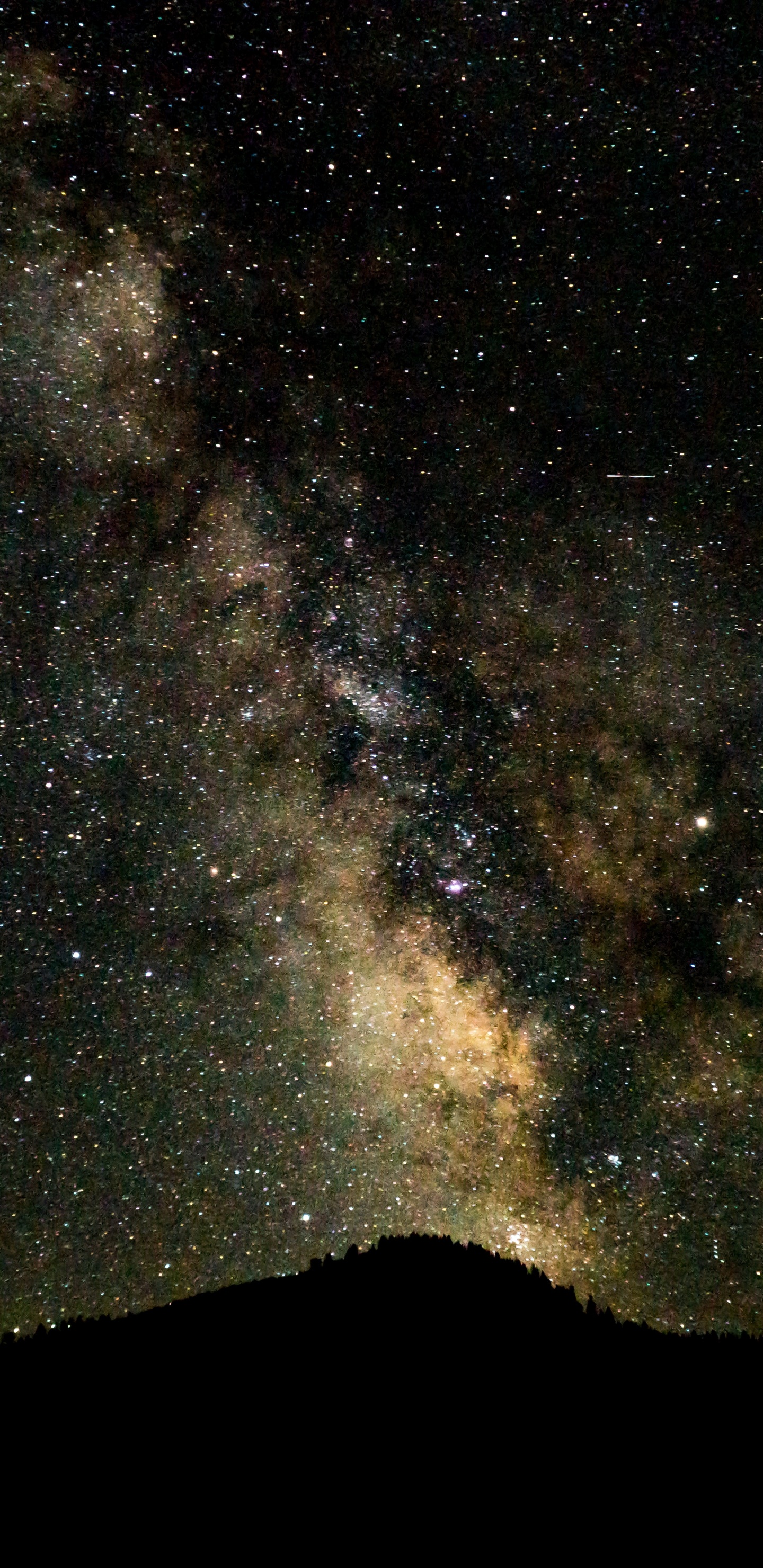 Noche Estrellada Sobre la Noche Estrellada. Wallpaper in 1440x2960 Resolution