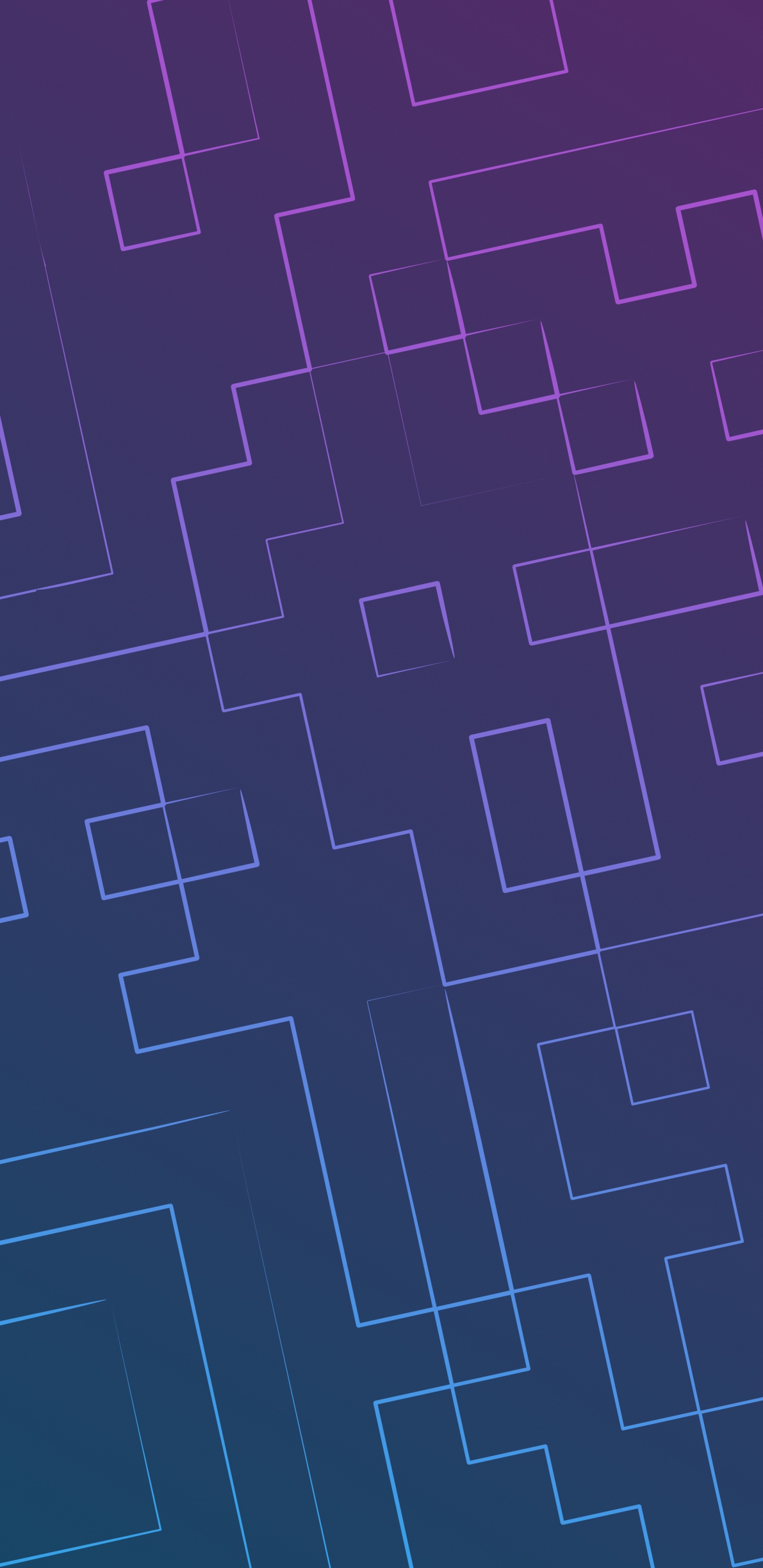 Géométrie, Mathématique, Azure, Purple, Violette. Wallpaper in 1440x2960 Resolution