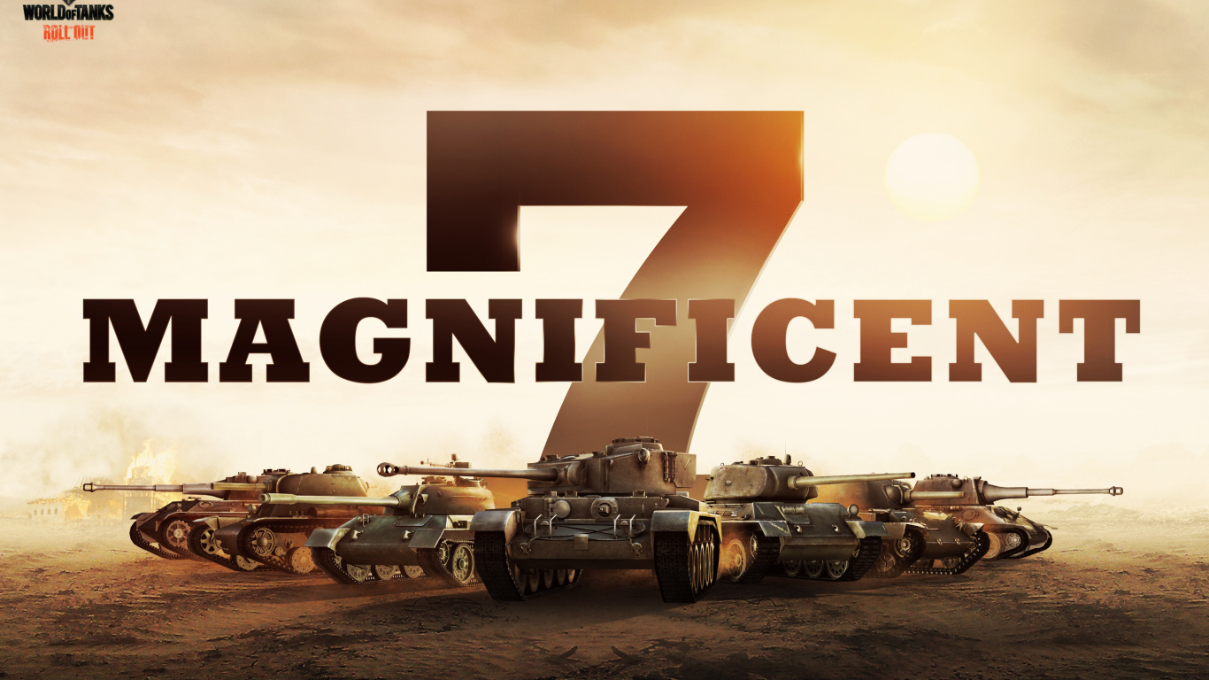 Tank, World of Tanks, Wargaming, Combat Vehicle, Advertising. Wallpaper in 1366x768 Resolution