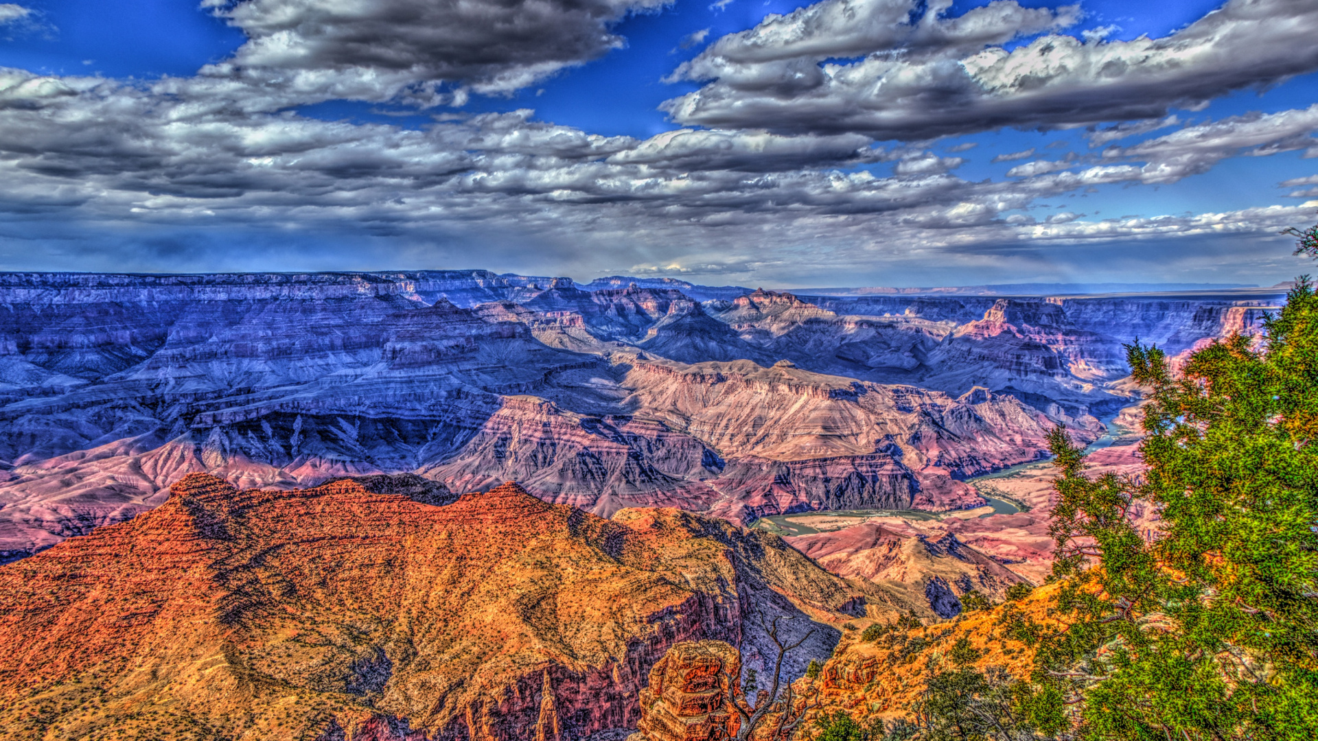 Brown and Green Mountains Under Blue Sky During Daytime. Wallpaper in 1920x1080 Resolution