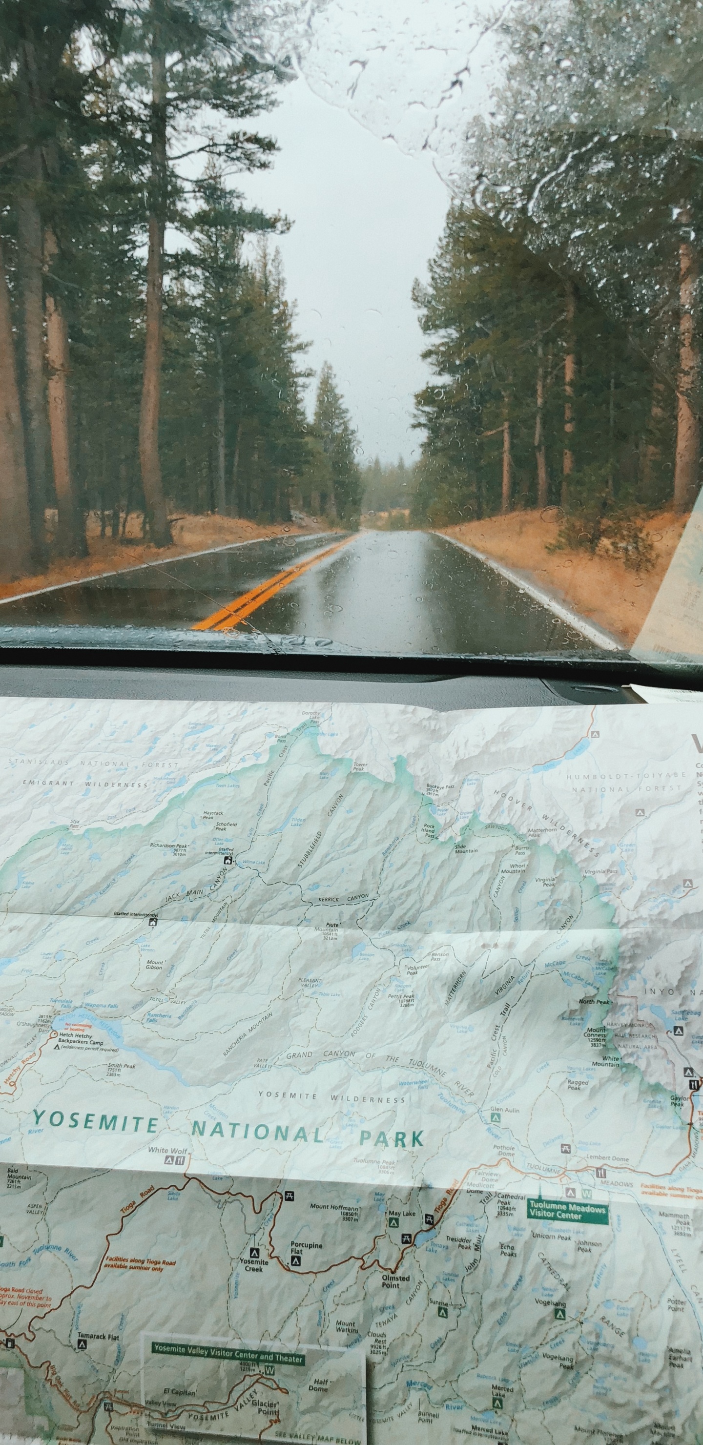 Californie, Unis, la Vallée de Yosemite, Brise, Verre. Wallpaper in 1440x2960 Resolution