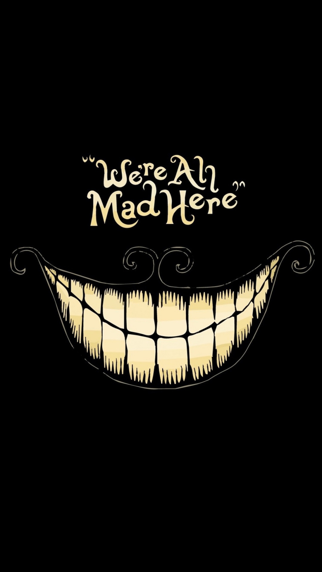 Schwarz-weiße Herzillustration. Wallpaper in 1080x1920 Resolution