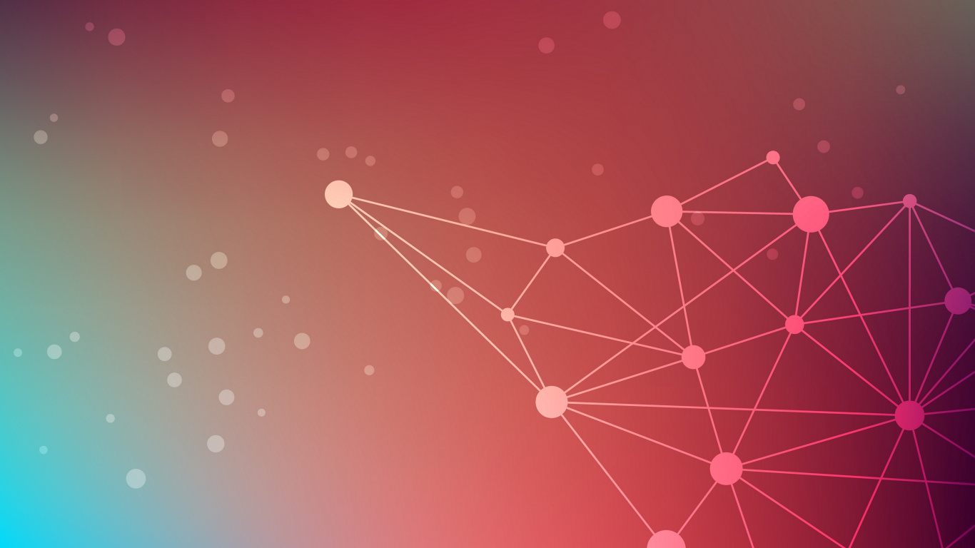 Pink and White Heart Balloons. Wallpaper in 1366x768 Resolution