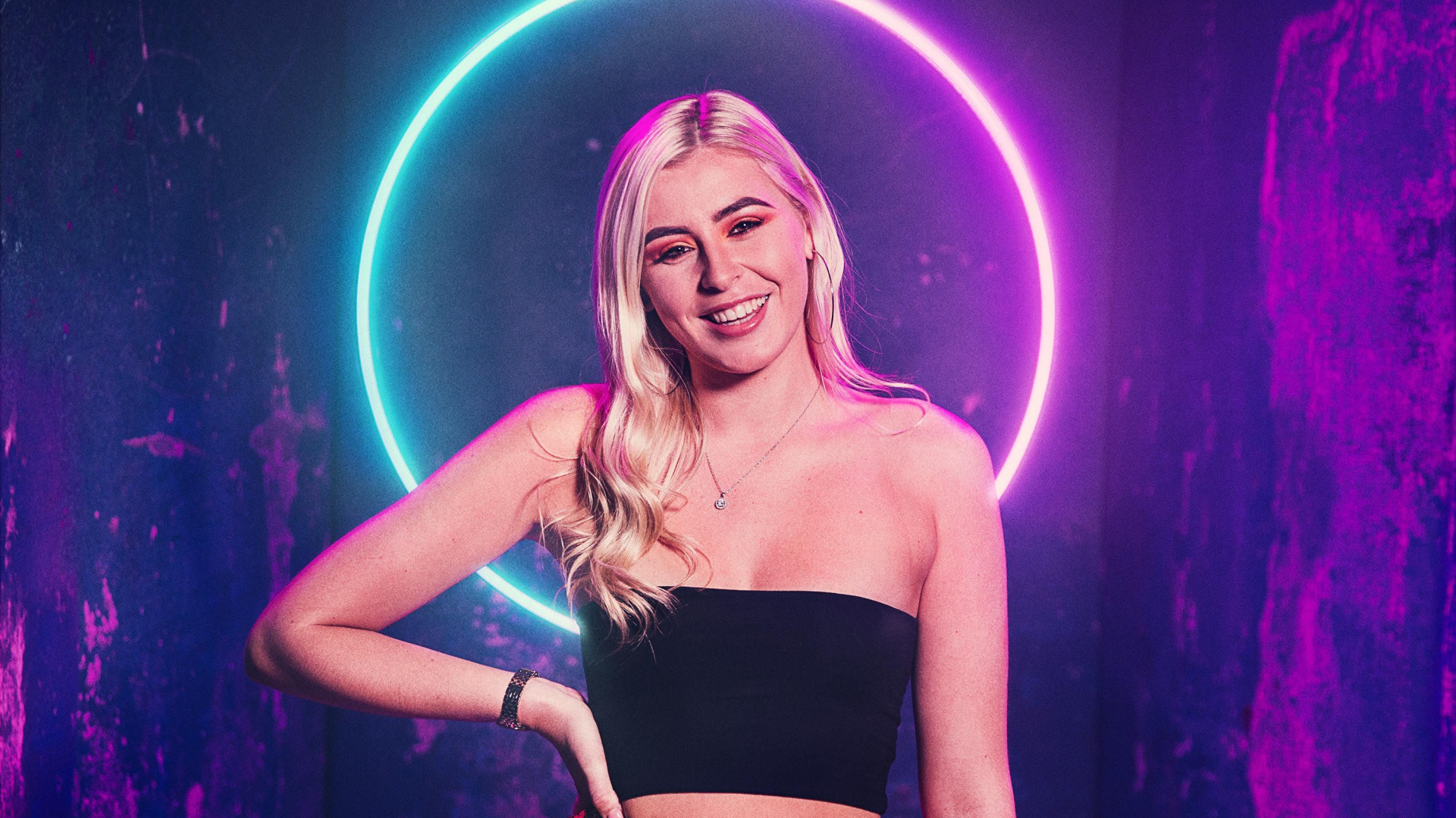 The Circle, Channel 4, Game Show, Performance, Purple. Wallpaper in 1920x1080 Resolution