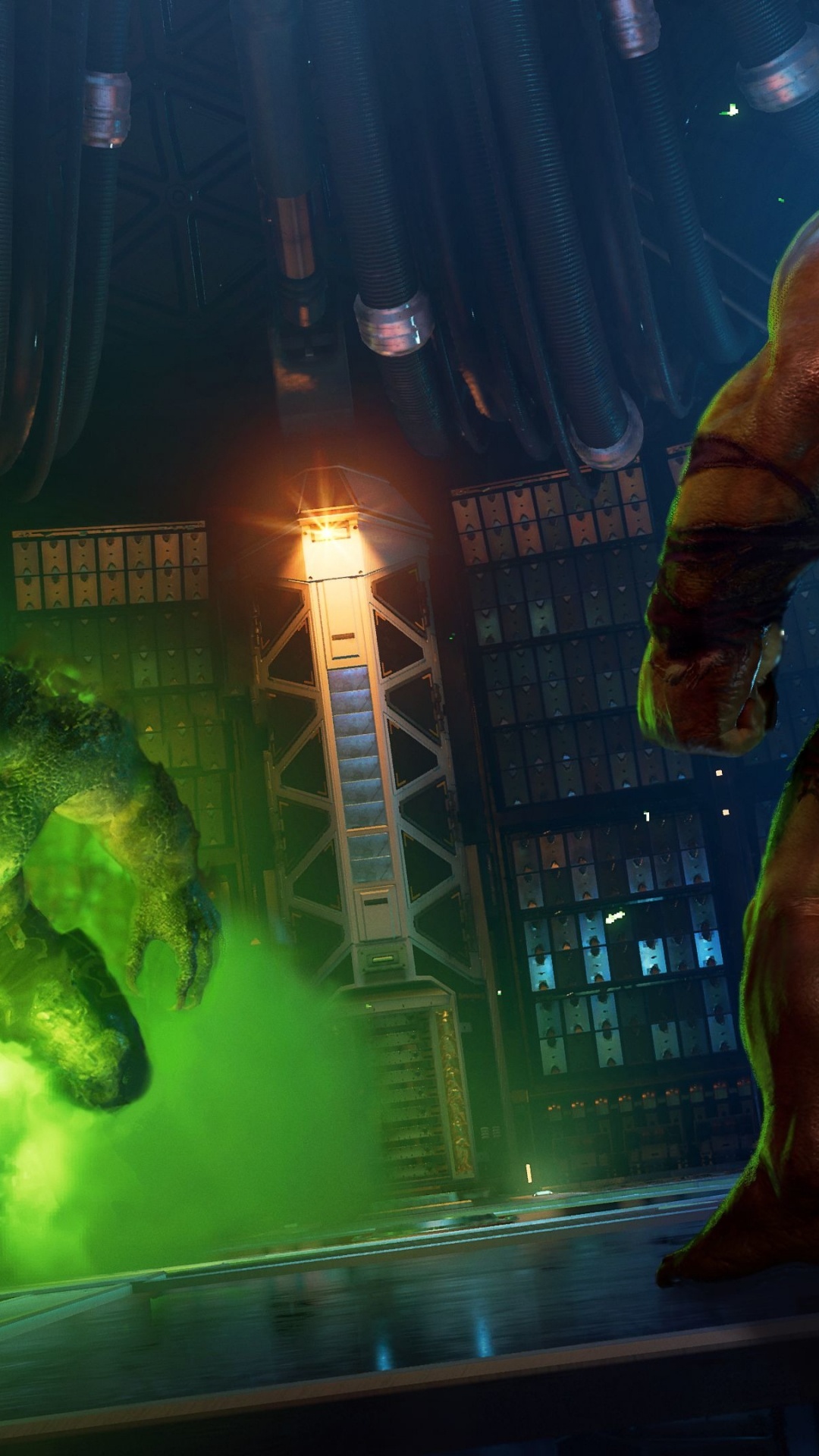 Marvel Avengers Beta Hulk, Marvels Avengers, Hulk, Marvels Avengers Beta, Kamala Khan. Wallpaper in 1080x1920 Resolution