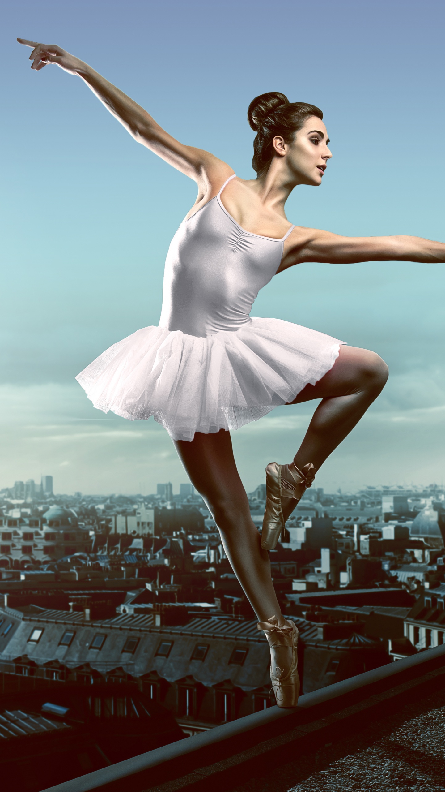 Bailarina de Ballet, Bailarina, Ballet, Saltar, Calzado. Wallpaper in 1440x2560 Resolution