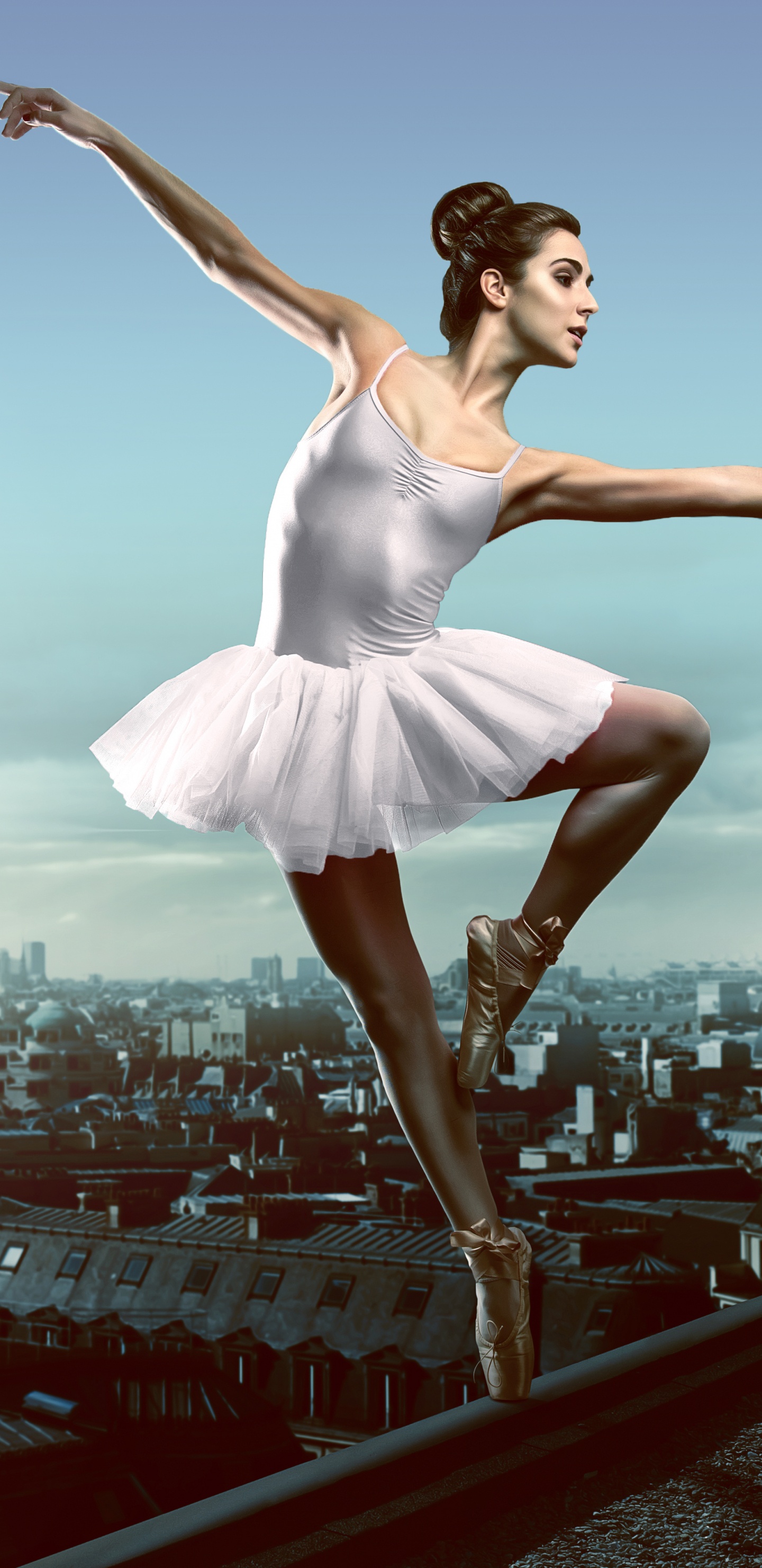 Bailarina de Ballet, Bailarina, Ballet, Saltar, Calzado. Wallpaper in 1440x2960 Resolution
