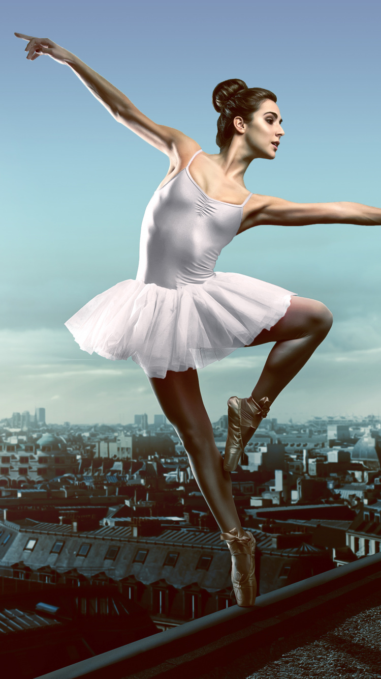 Find Me in Paris, Ballet Dancer, Dancer, Ballet, Jumping. Wallpaper in 750x1334 Resolution