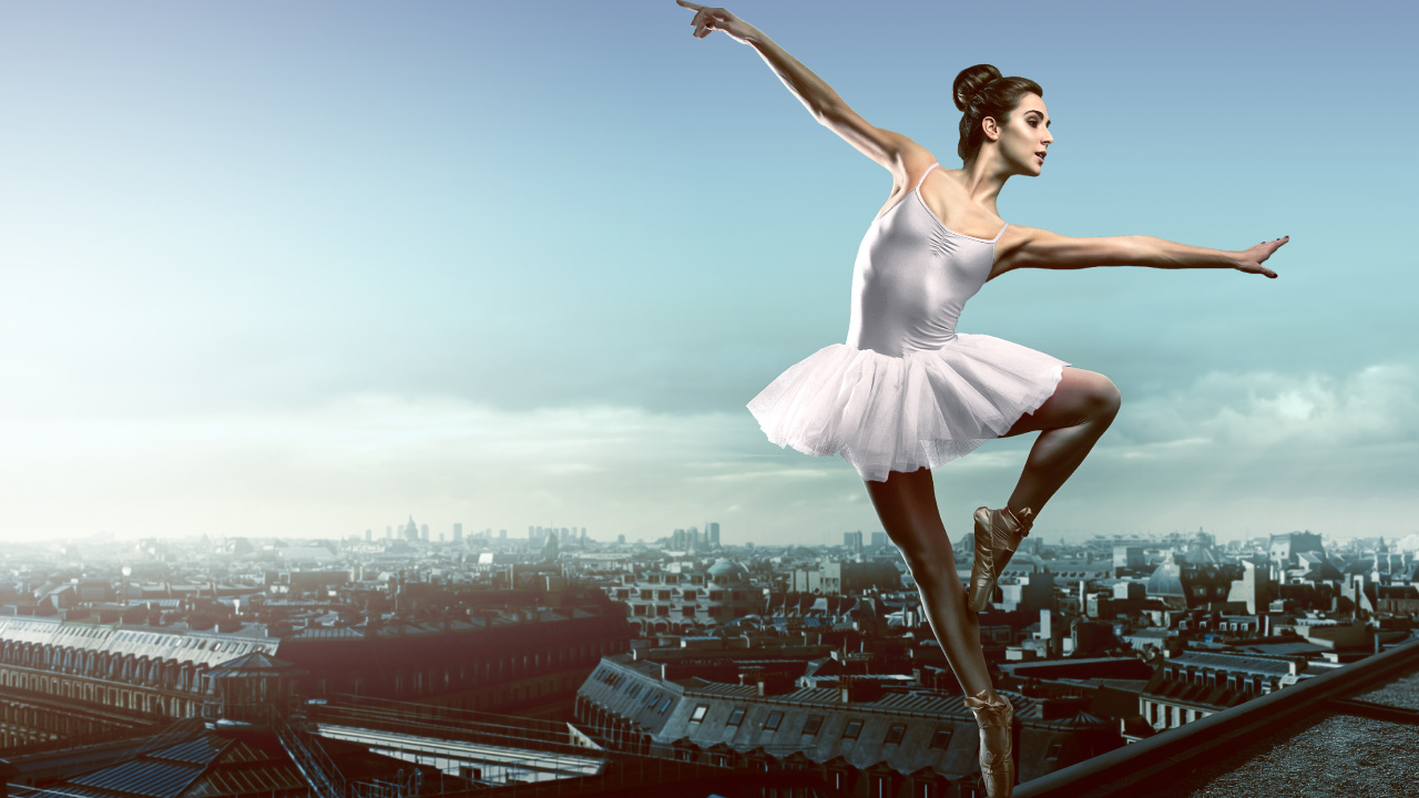 Danseuse de Ballet, Danseur, Ballet, Saut, Chaussure. Wallpaper in 1280x720 Resolution