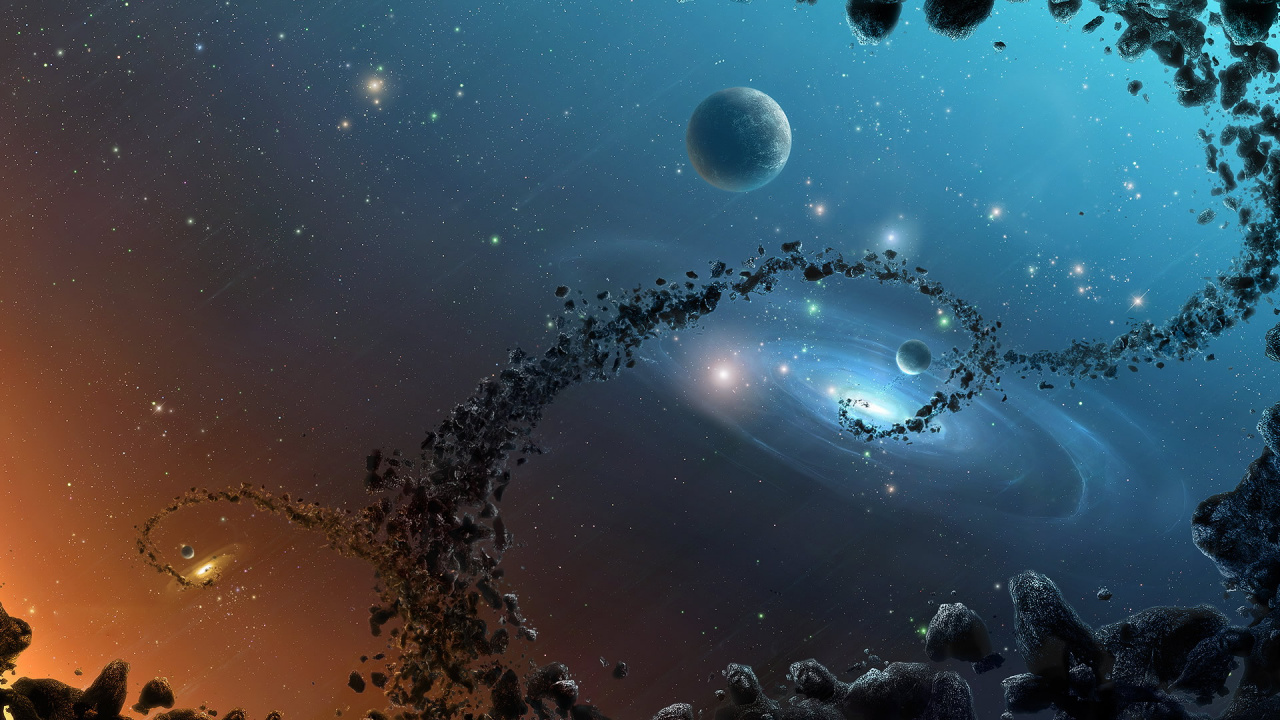 Universe, Outer Space, Space, Pillars of Creation, Hubble Space Telescope. Wallpaper in 1280x720 Resolution