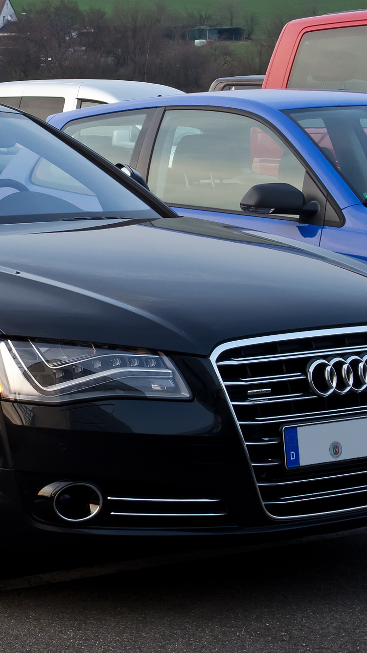 Black Mercedes Benz c Class on Road During Daytime. Wallpaper in 750x1334 Resolution