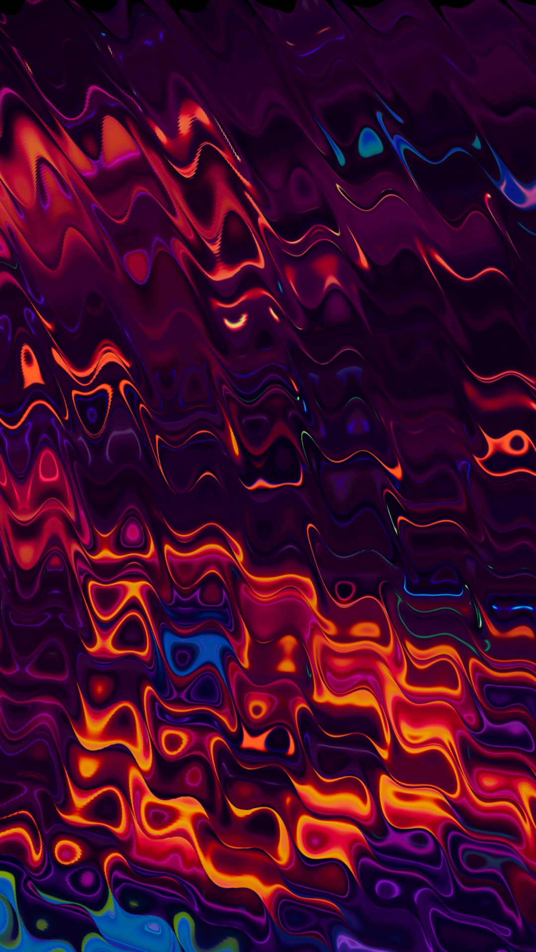 Blaue Und Rote Lichter in Einem Dunklen Raum. Wallpaper in 1080x1920 Resolution