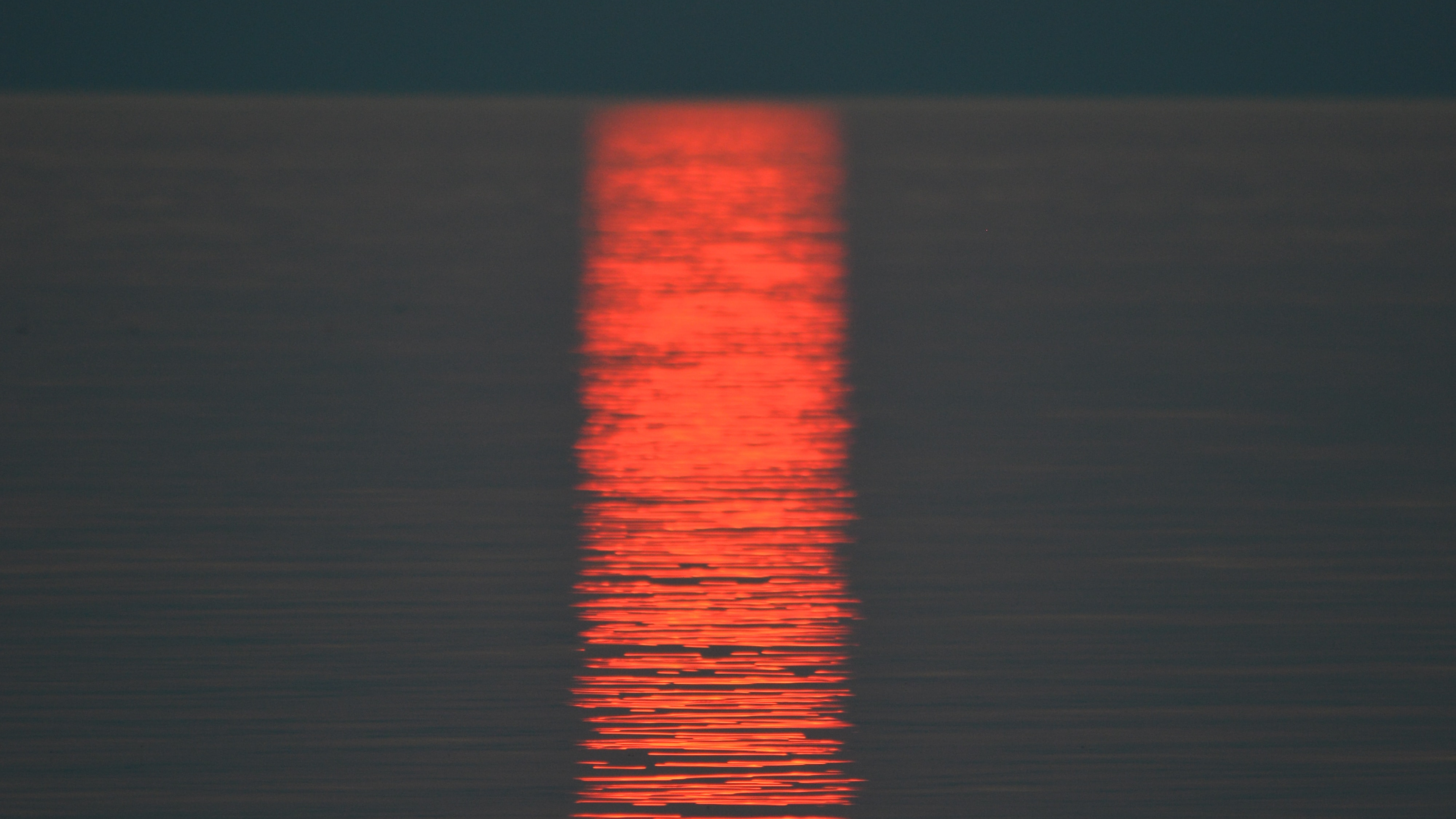 Body of Water During Sunset. Wallpaper in 3840x2160 Resolution