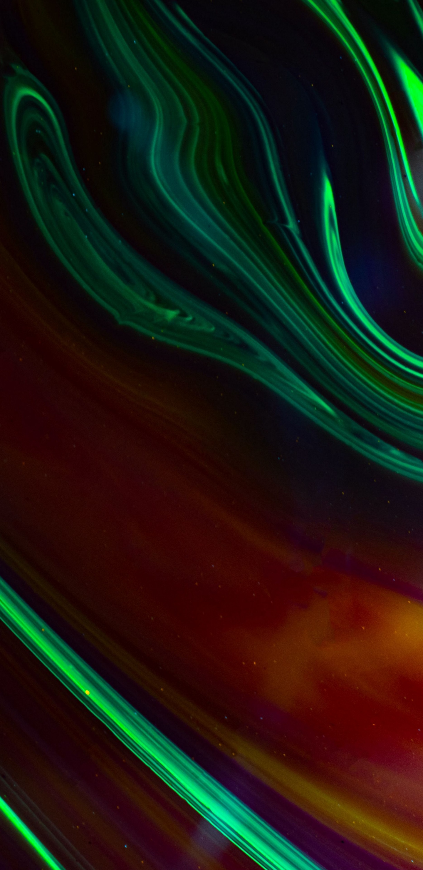 Light, Smartphone, Art, Abstract Art, Green. Wallpaper in 1440x2960 Resolution