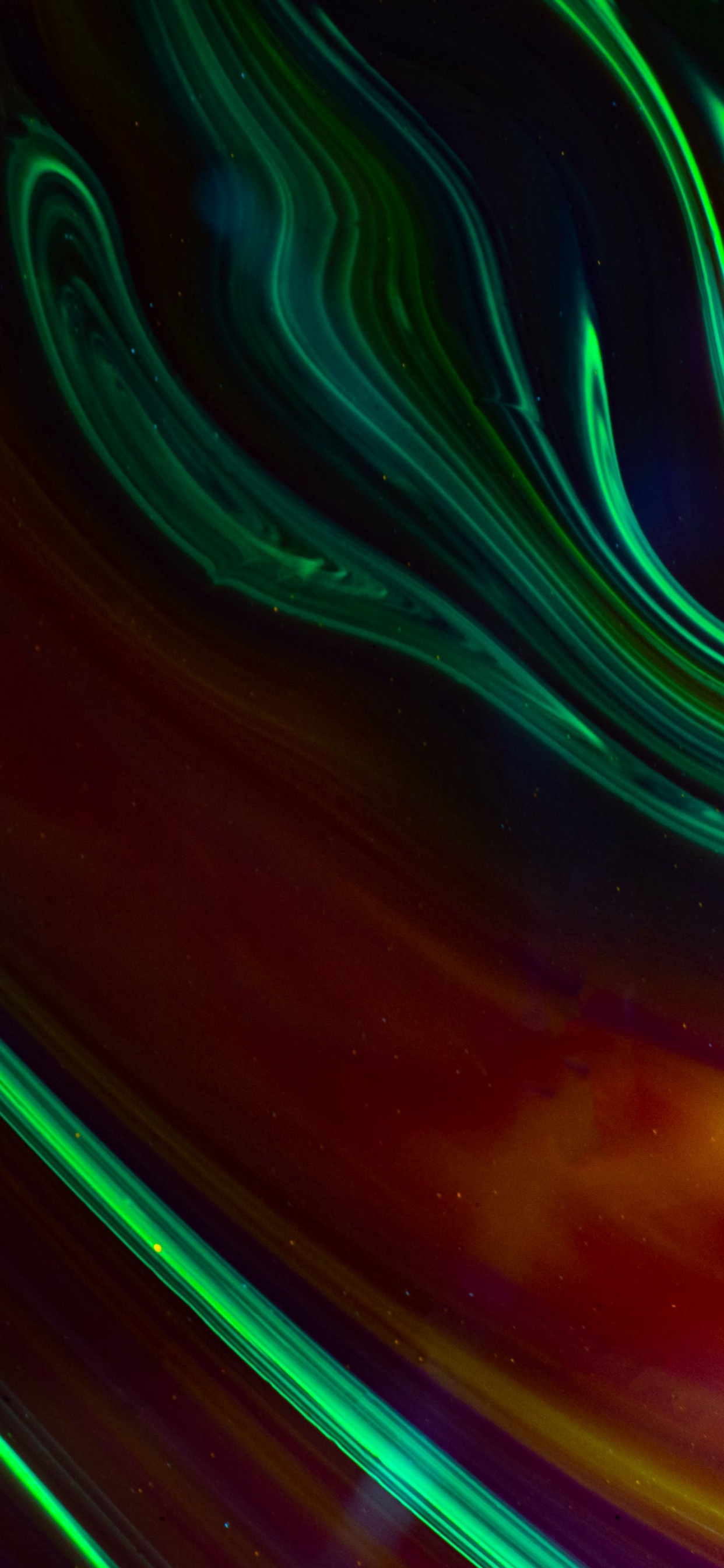 Lumière, Smartphone, Art, L'art Abstrait, Green. Wallpaper in 1242x2688 Resolution